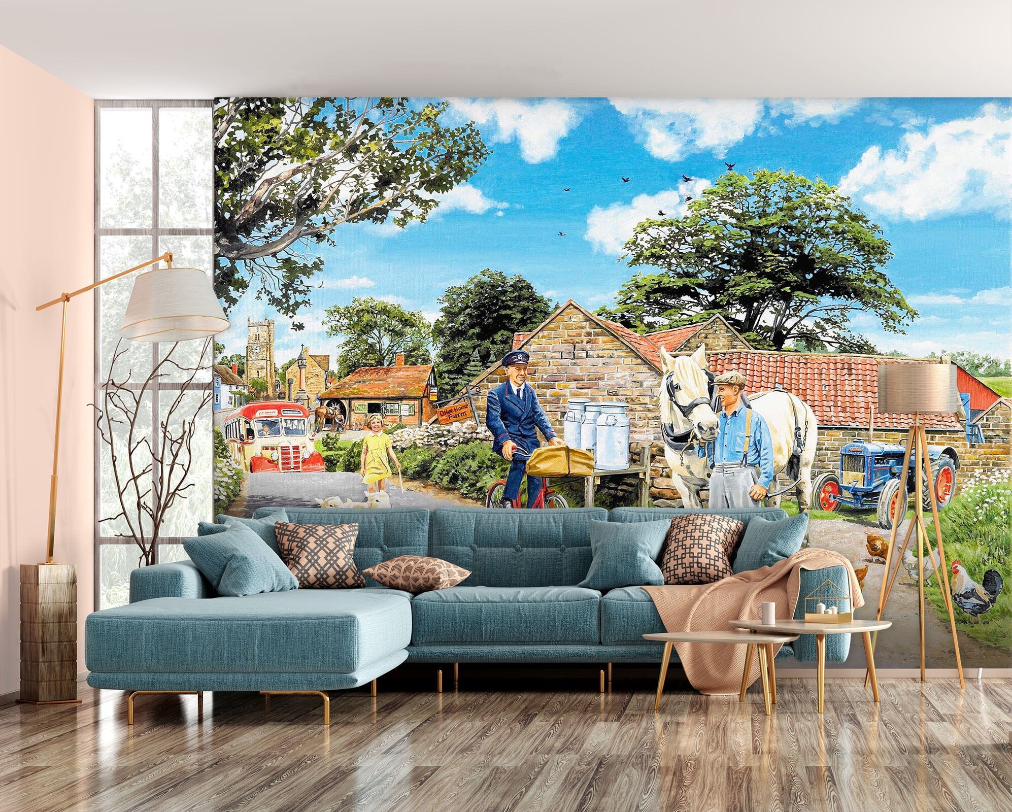 3D Post For The Farm 1046 Trevor Mitchell Wall Mural Wall Murals Wallpaper AJ Wallpaper 2