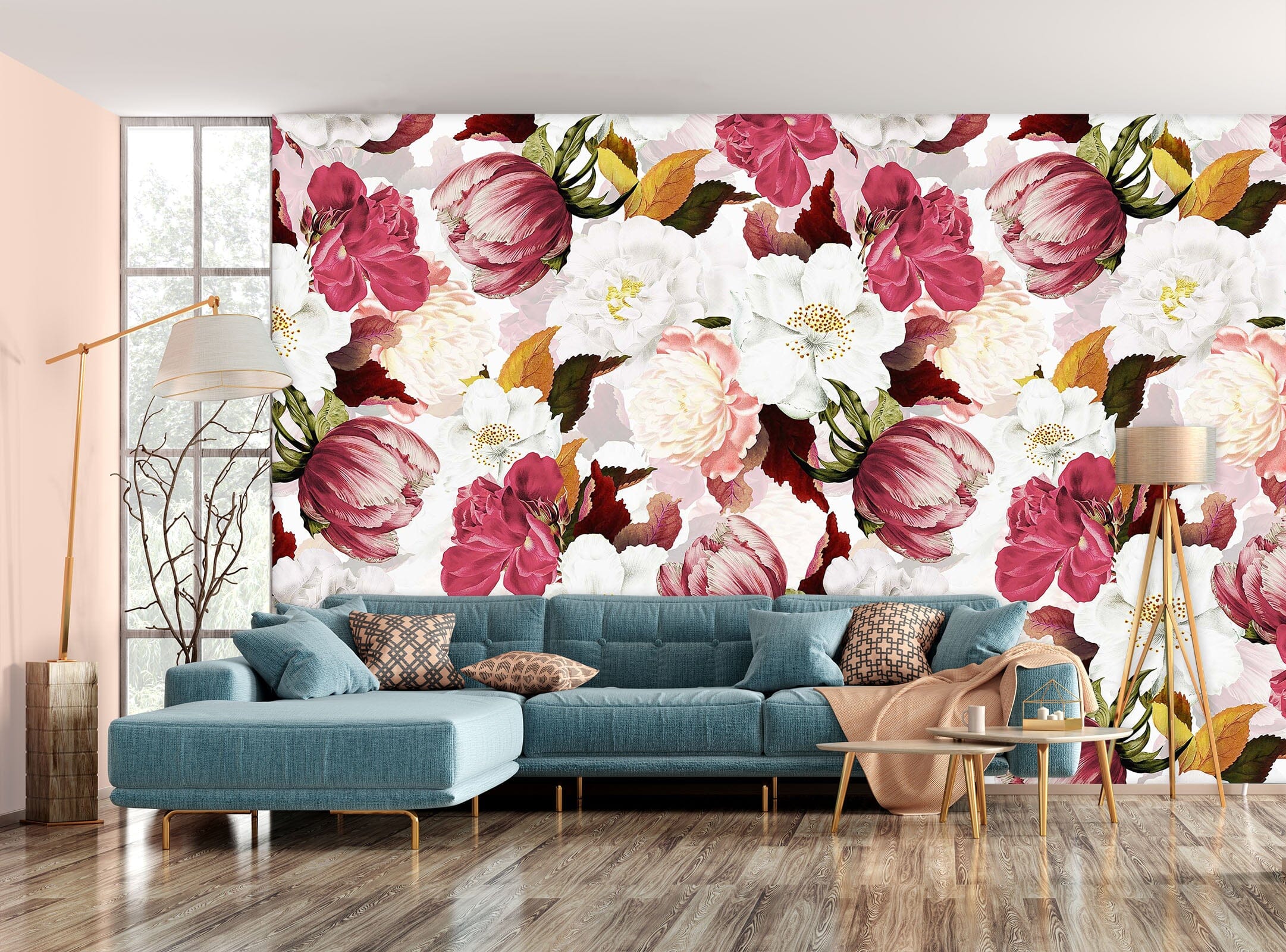 3D Painted Flowers 161 Uta Naumann Wall Mural Wall Murals Wallpaper AJ Wallpaper 2