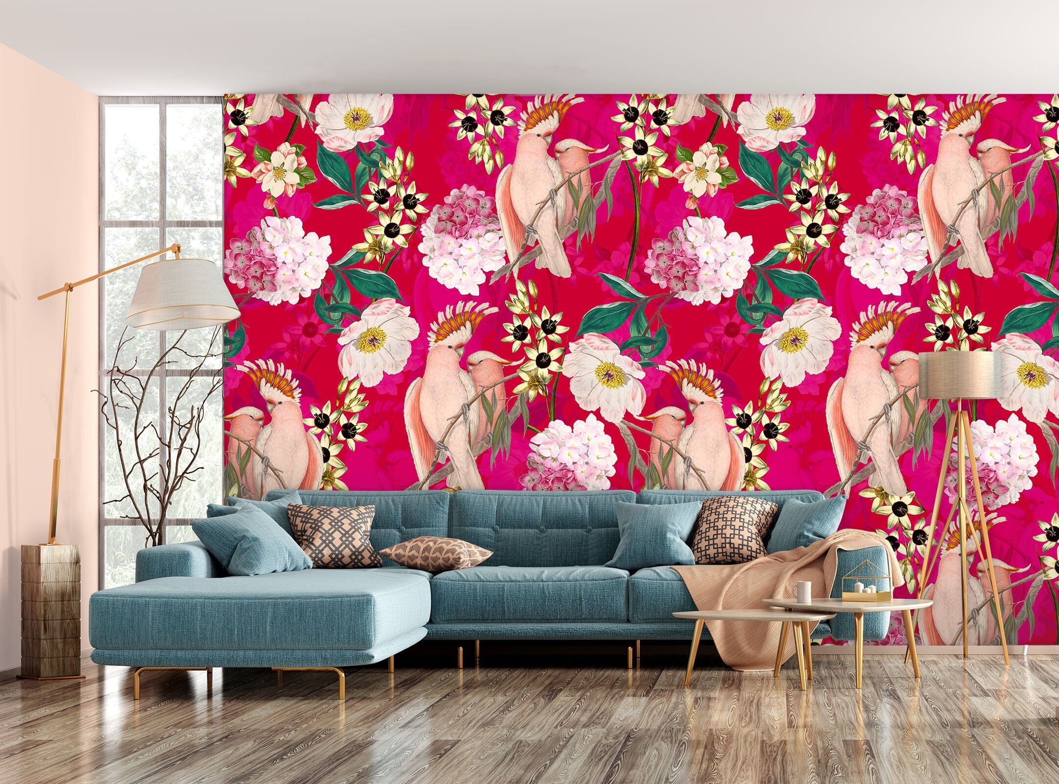 3D Romantic Pink 124 Uta Naumann Wall Mural Wall Murals Wallpaper AJ Wallpaper 2