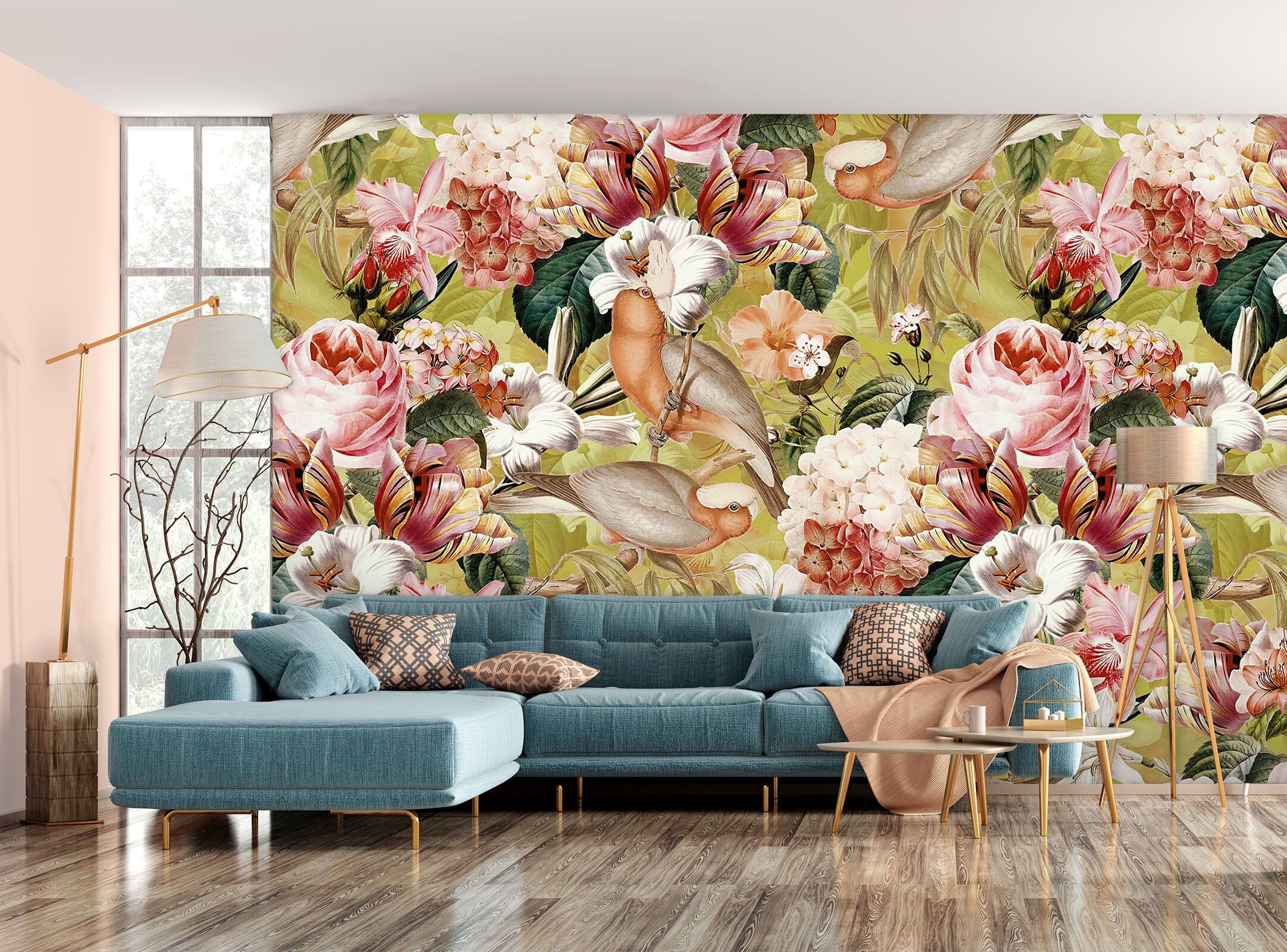 3D Flower Estate 118 Uta Naumann Wall Mural Wall Murals Wallpaper AJ Wallpaper 2