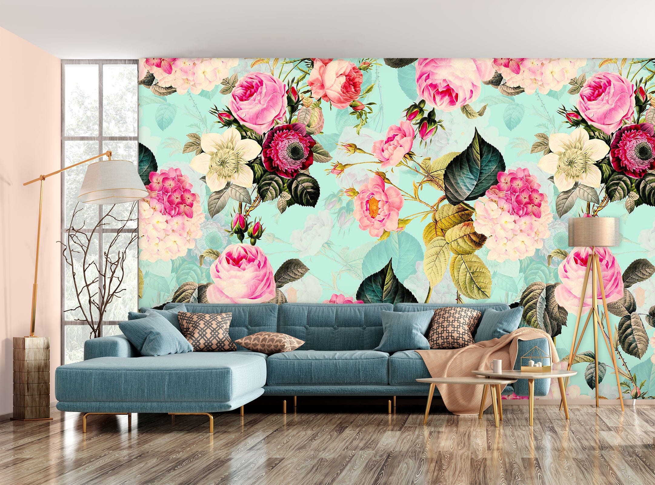 3D Rose Manor 126 Uta Naumann Wall Mural Wall Murals Wallpaper AJ Wallpaper 2
