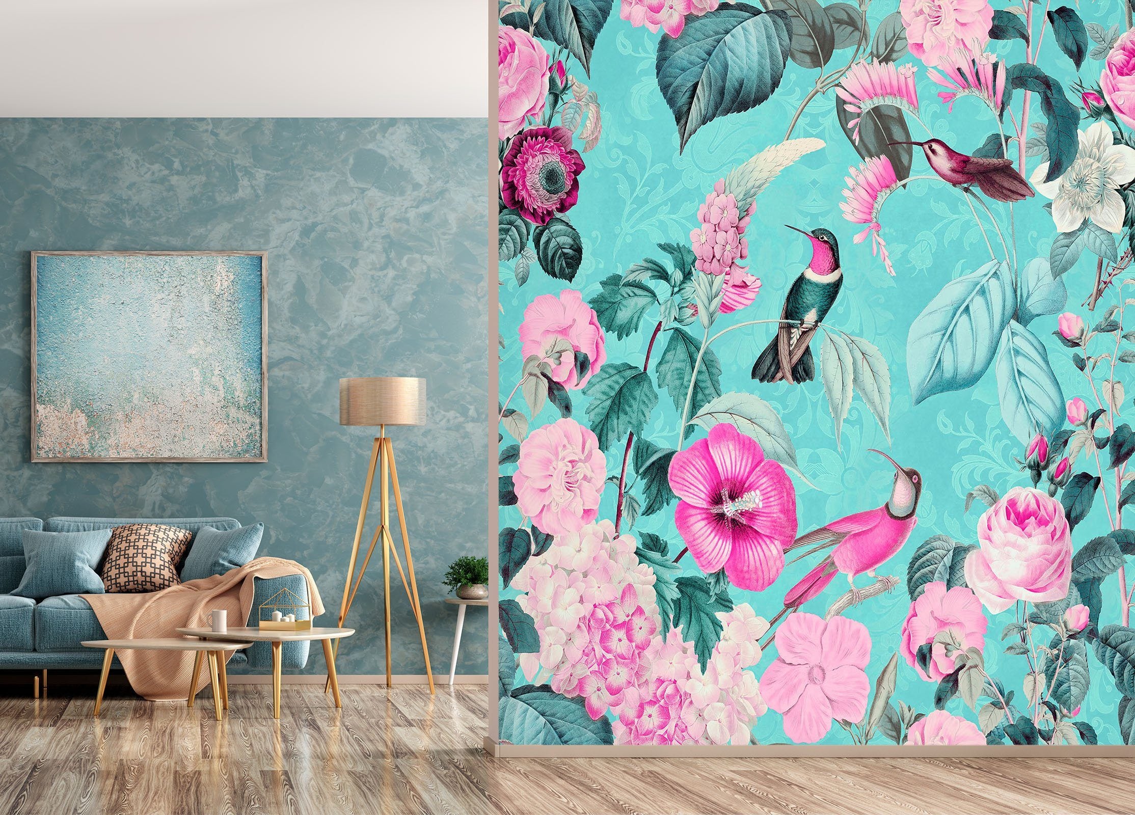 3D Bird Home 1443 Andrea haase Wall Mural Wall Murals Wallpaper AJ Wallpaper 2
