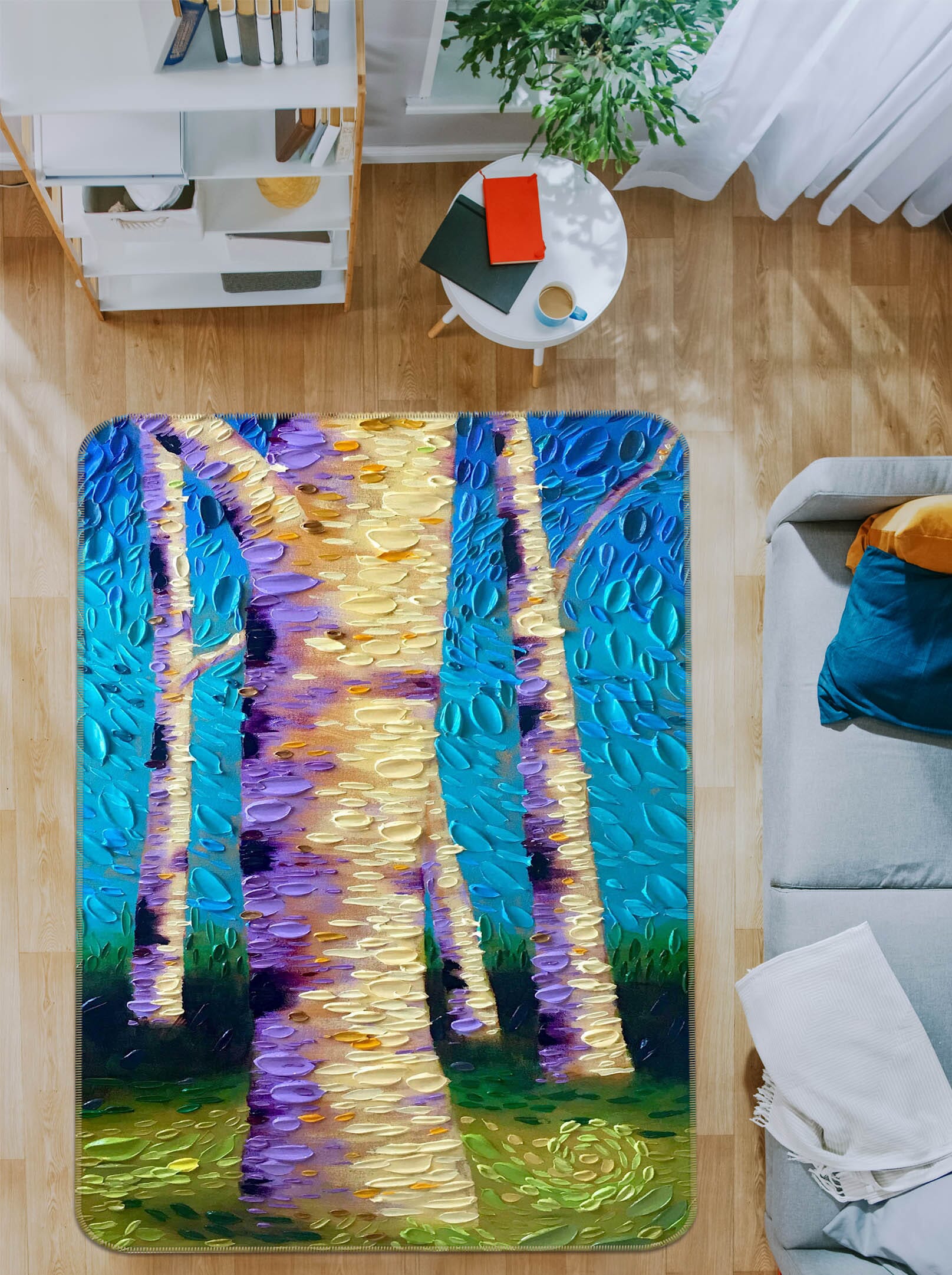 3D Garden Mystery Panel 1027 Dena Tollefson Rug Non Slip Rug Mat Mat AJ Creativity Home