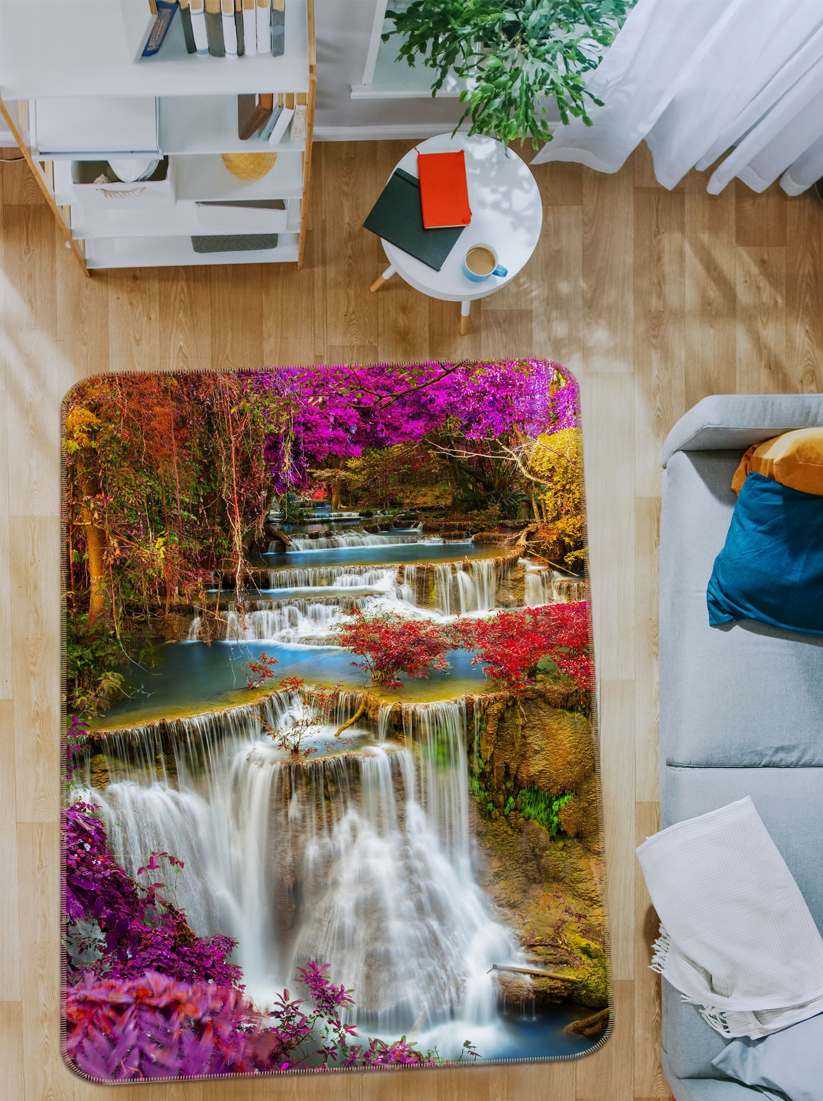 3D Stone Torrent 26149 Non Slip Rug Mat