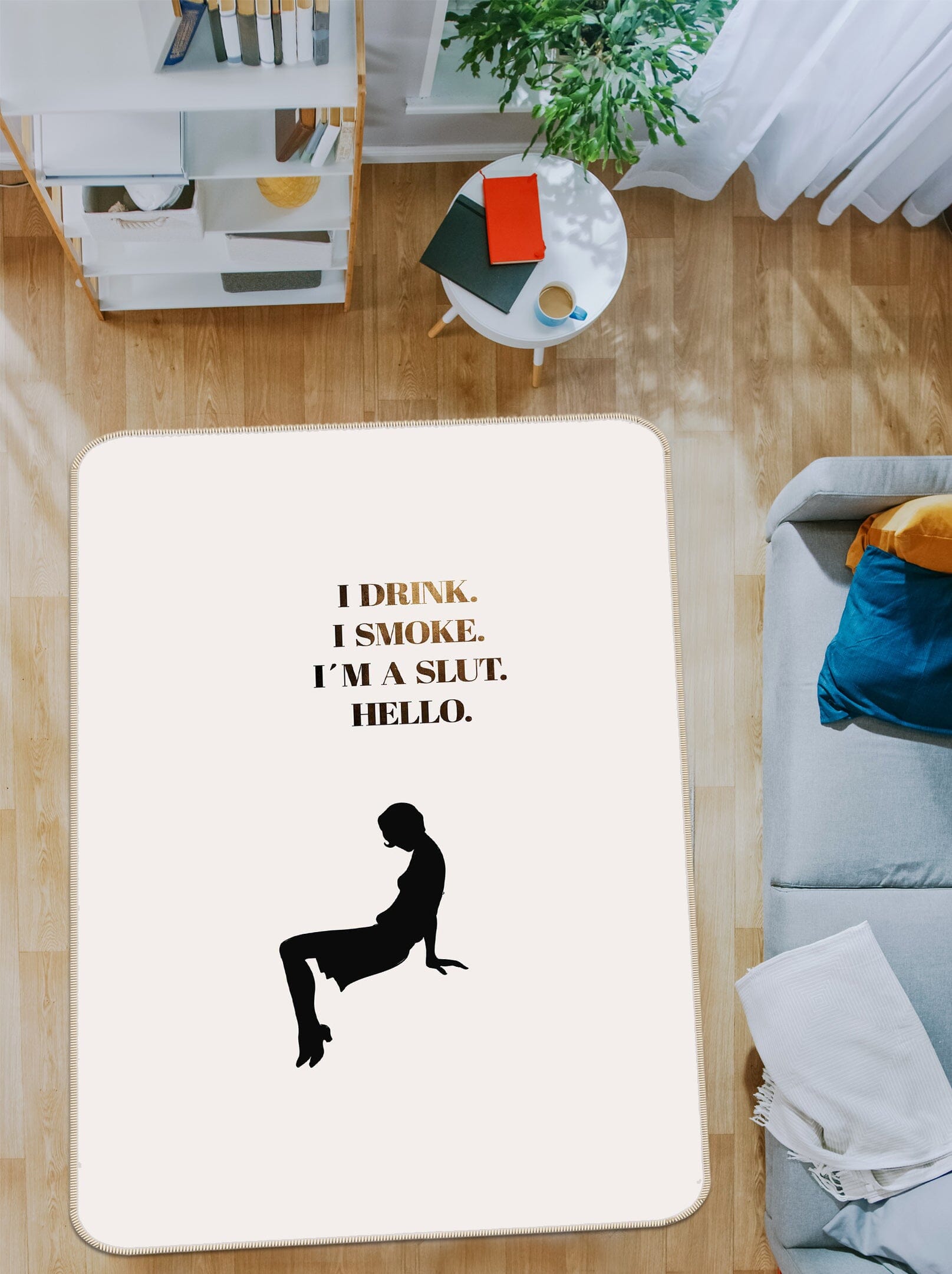 3D Elegant Woman 1052 Boris Draschoff Rug Non Slip Rug Mat Mat AJ Creativity Home