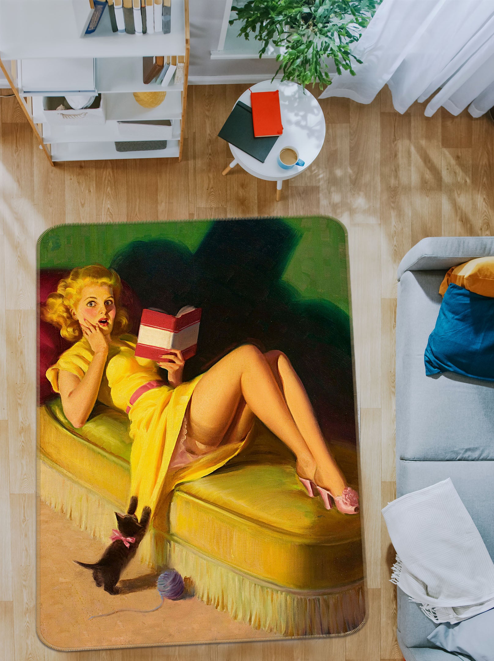 3D Marilyn Monroe 33236 Non Slip Rug Mat