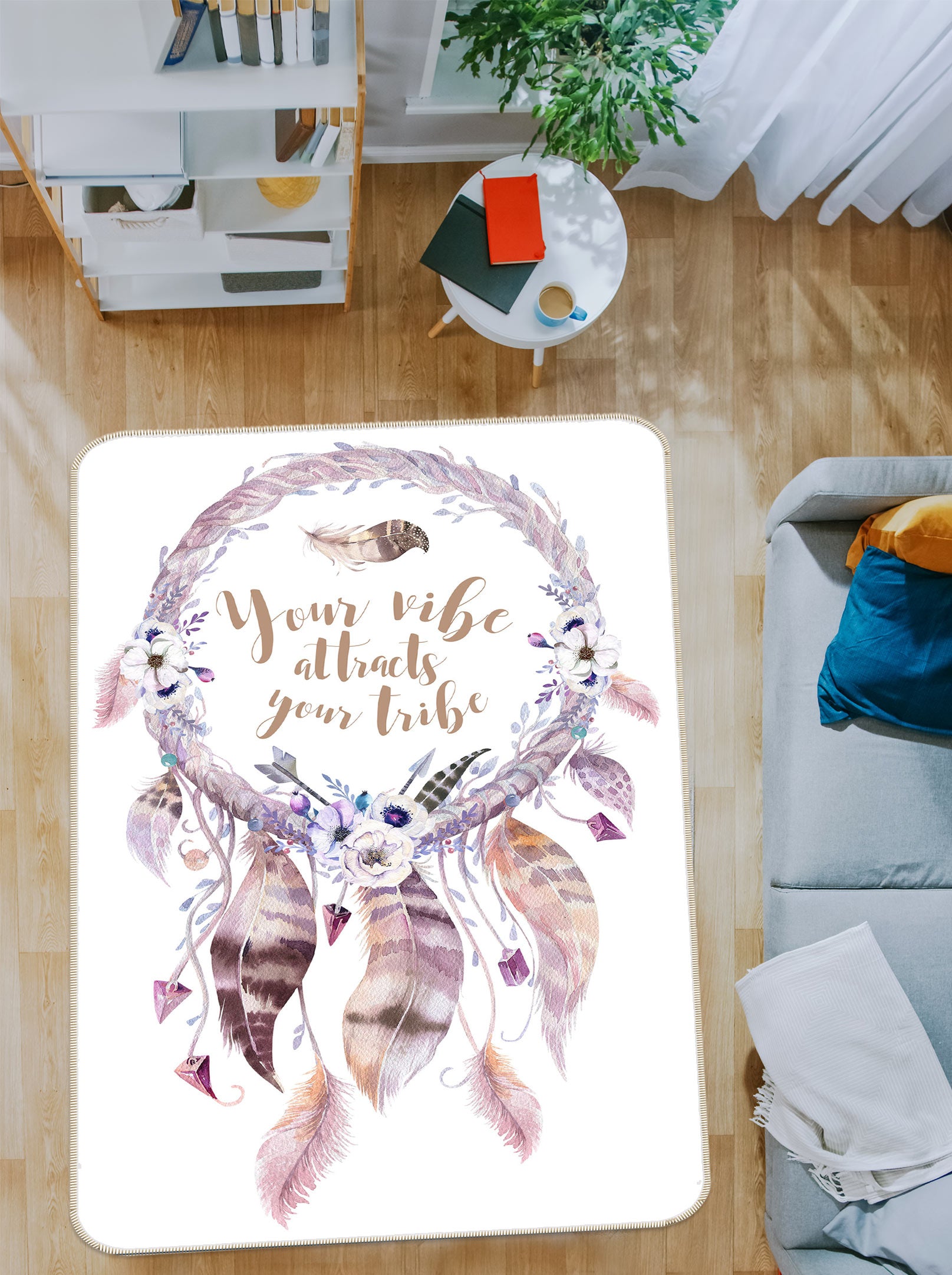 3D Dream Catcher 37104 Non Slip Rug Mat