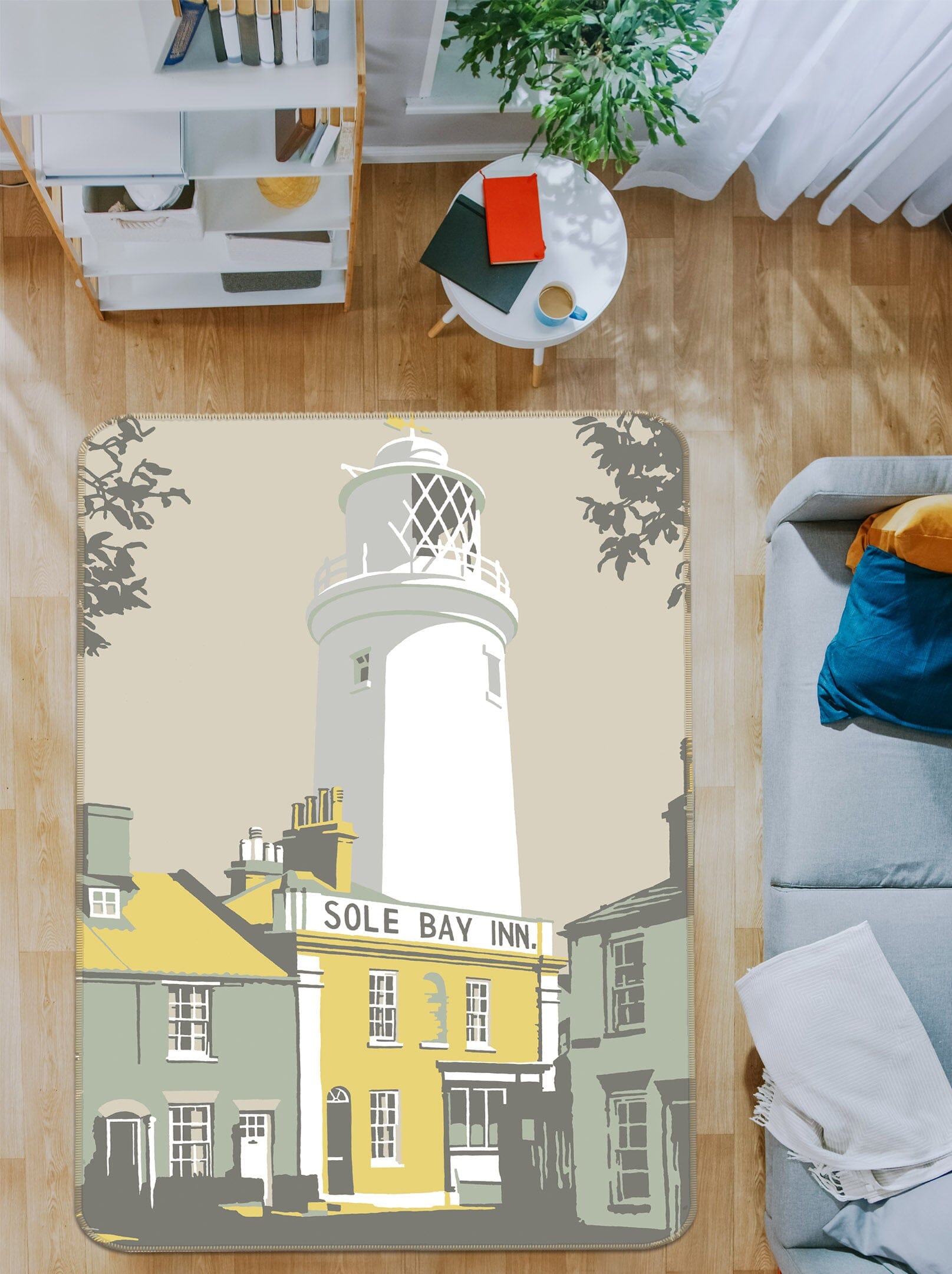 3D Sole Bay Inn 1144 Steve Read Rug Non Slip Rug Mat Mat AJ Creativity Home