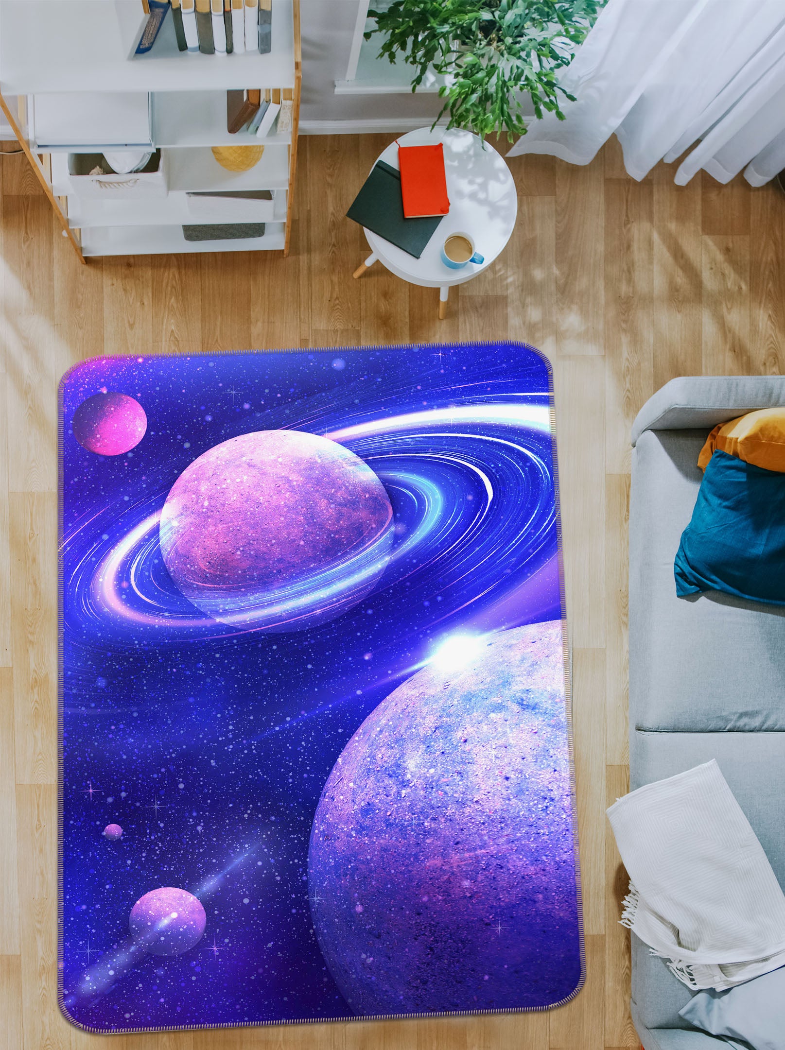 3D Planet 34185 Non Slip Rug Mat