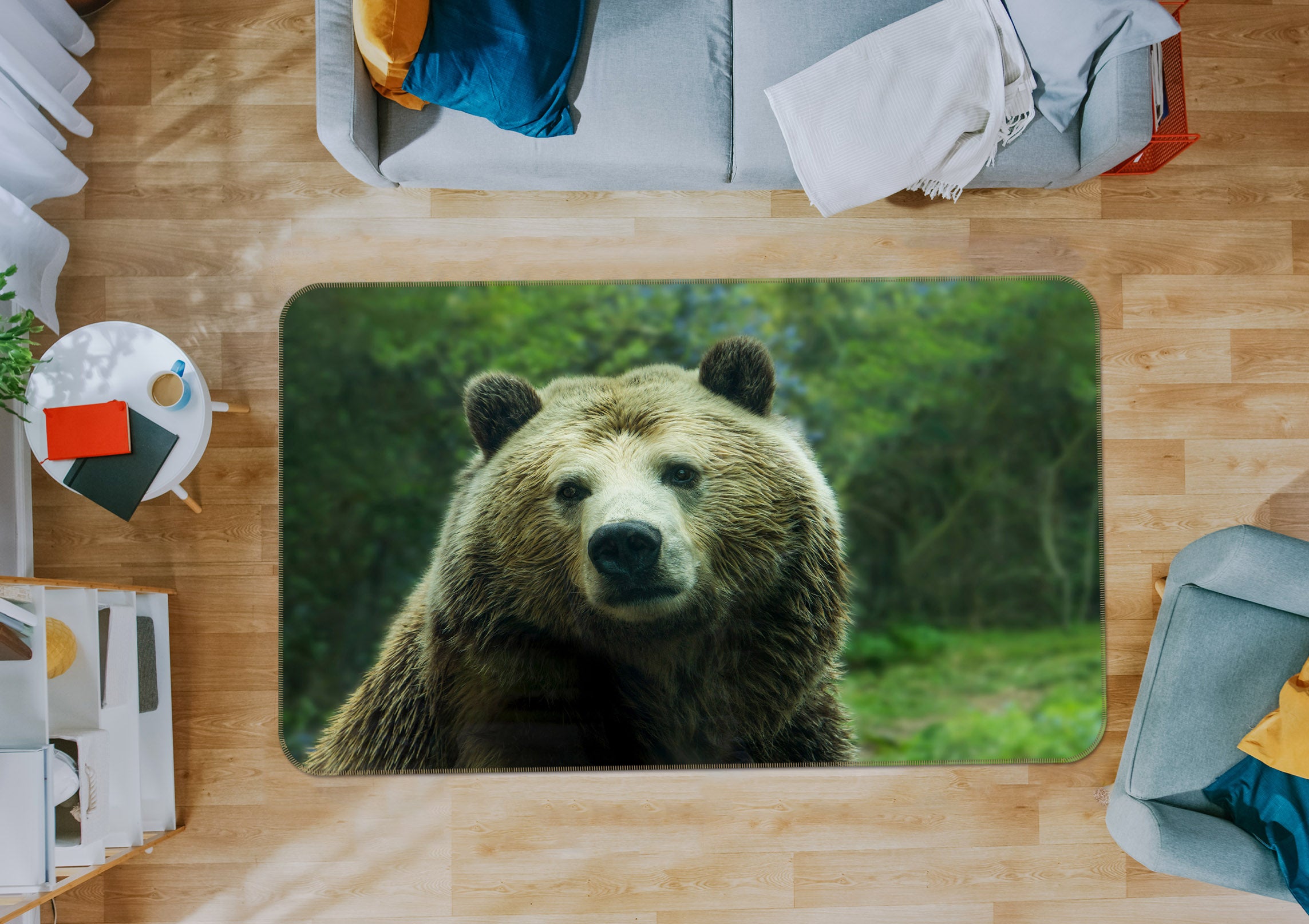 3D Bear 35193 Non Slip Rug Mat