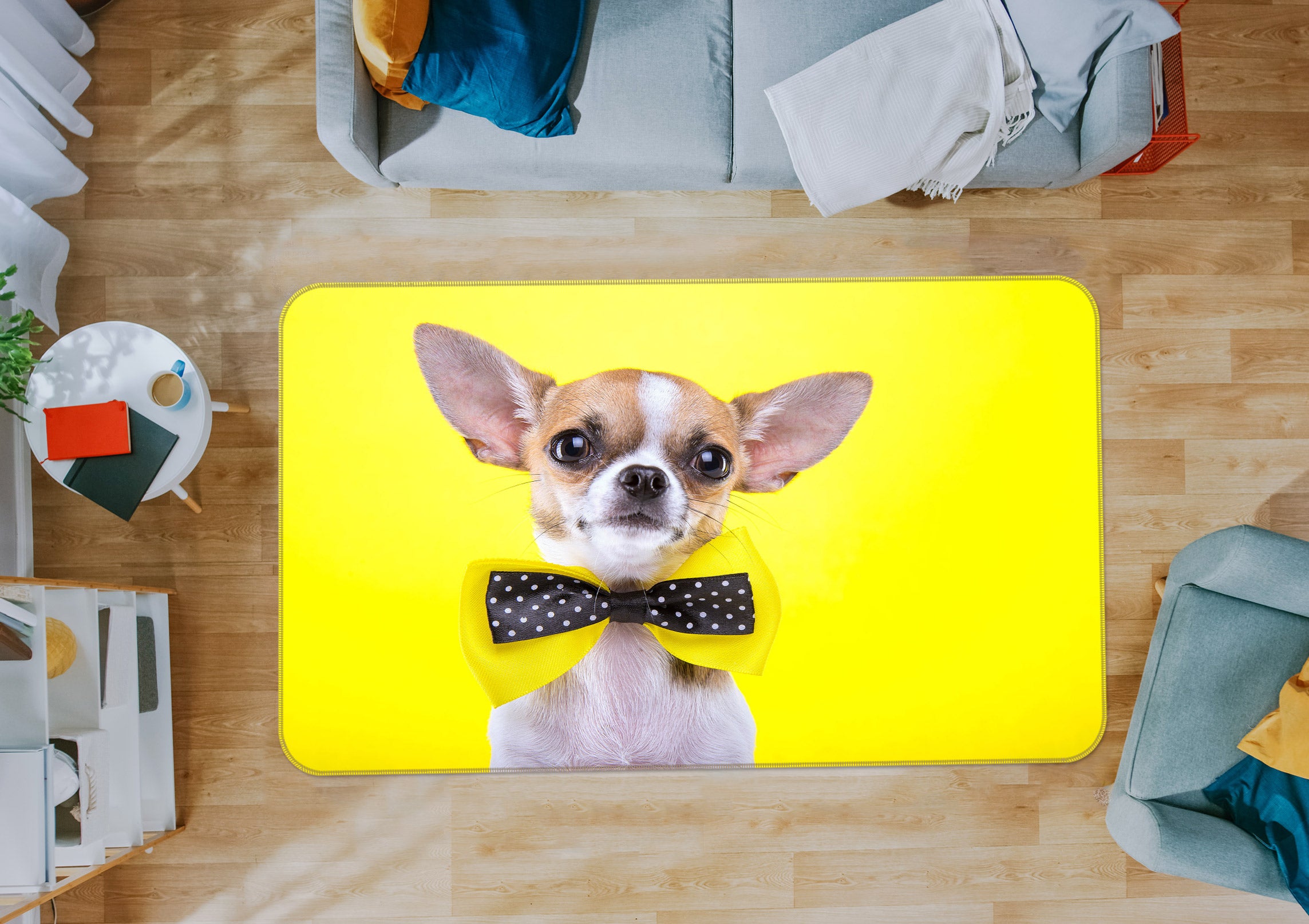 3D Dog 37081 Non Slip Rug Mat