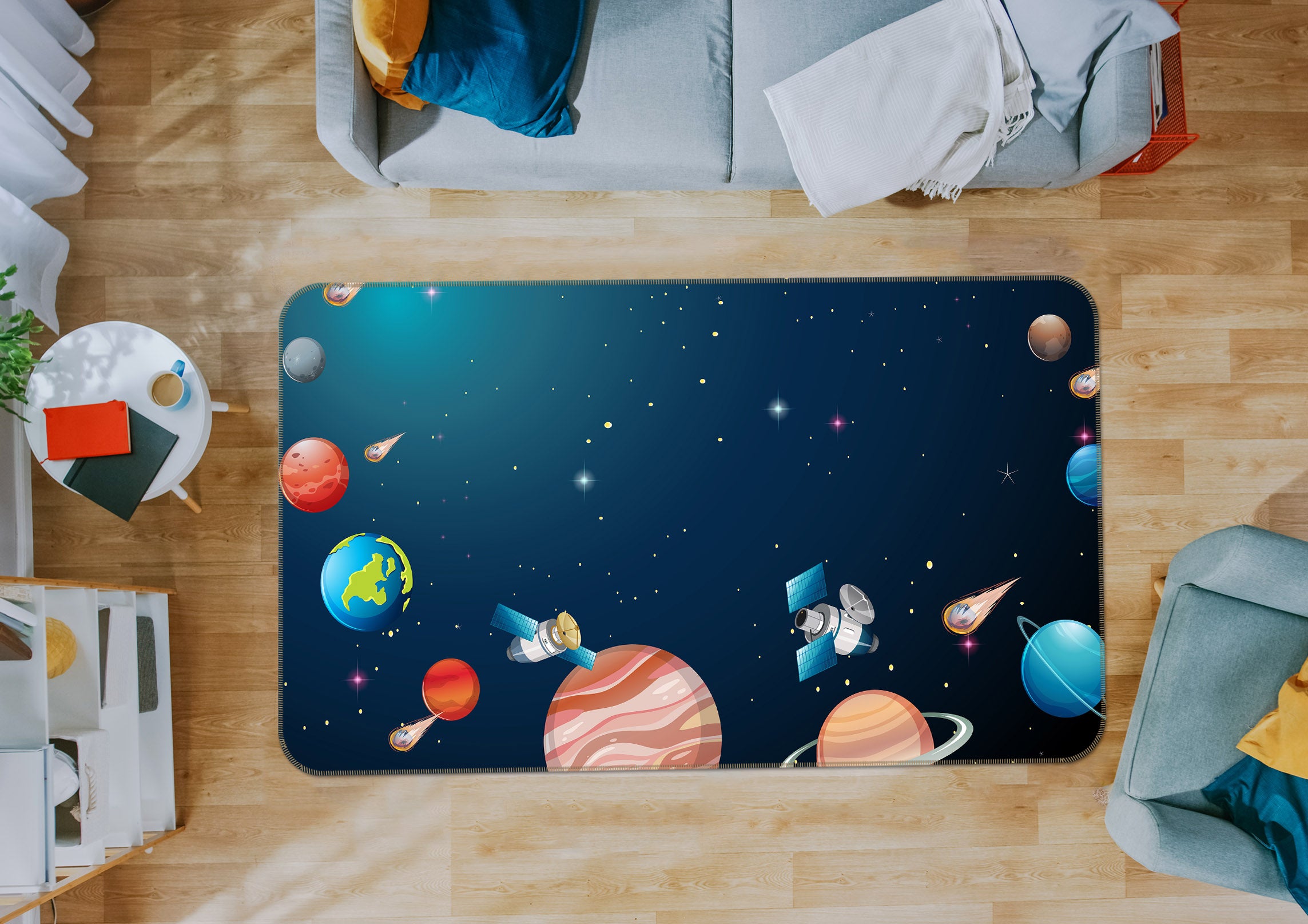 3D Planet 36157 Non Slip Rug Mat