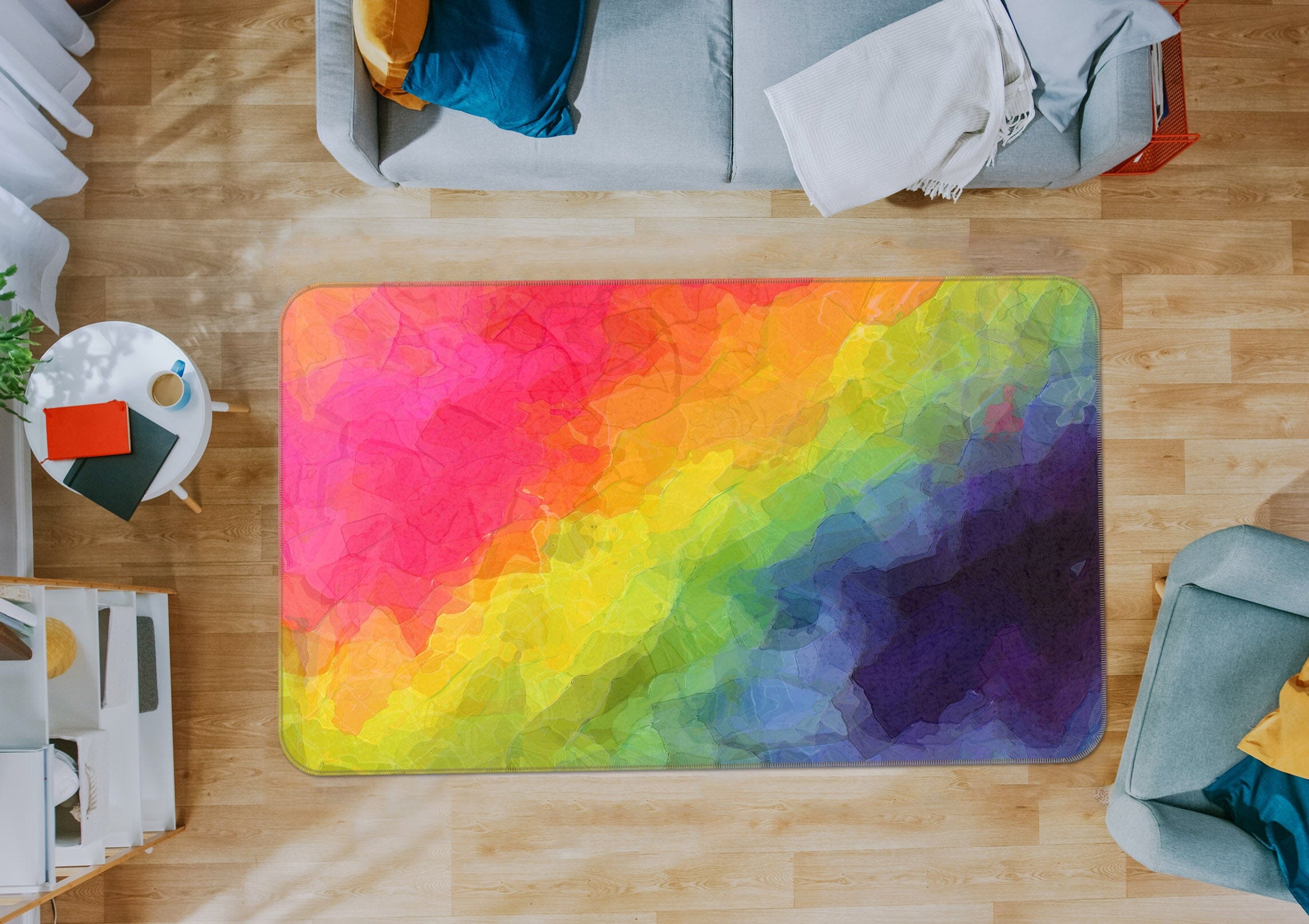 3D Rich Color 1004 Shandra Smith Rug Non Slip Rug Mat Mat AJ Creativity Home