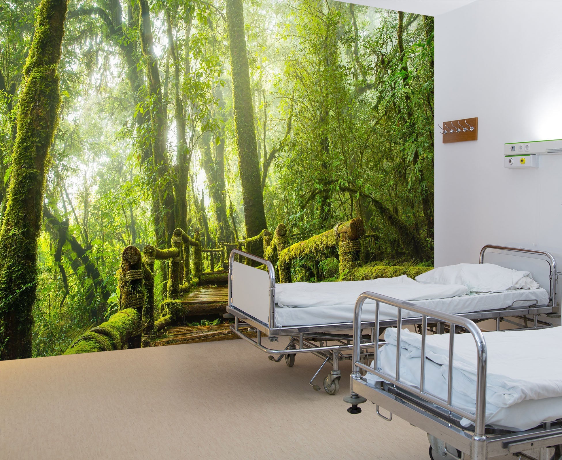 3D Tropical Rain Forest 042 Wall Murals Wallpaper AJ Wallpaper 2