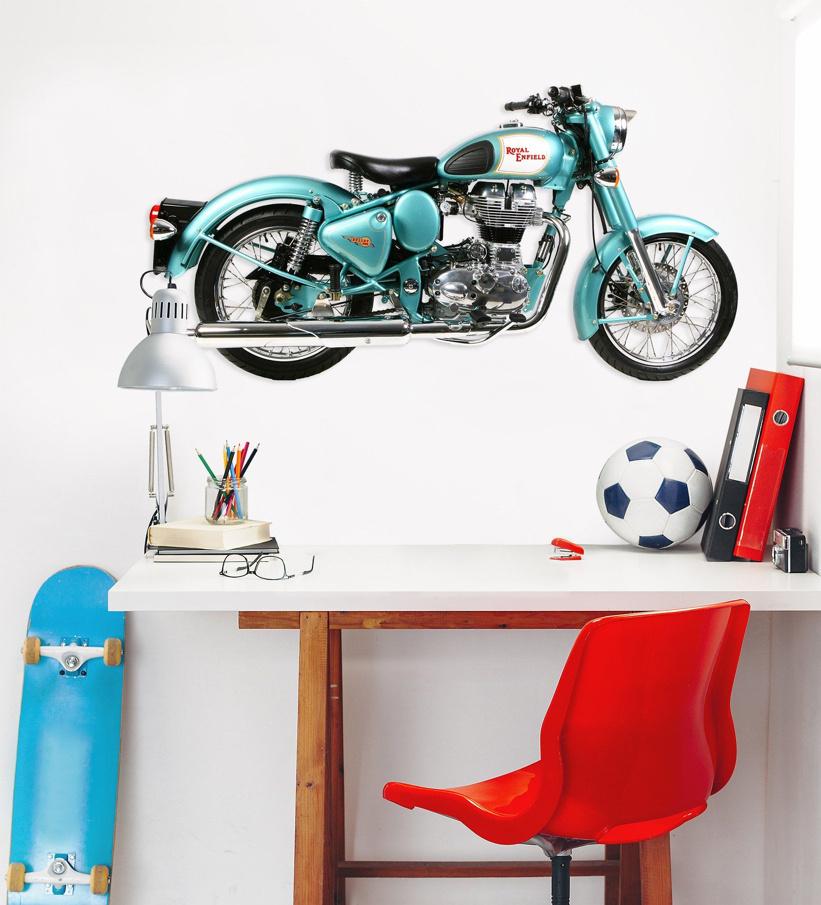 3D Green Motorcycle 223 Vehicles Wallpaper AJ Wallpaper