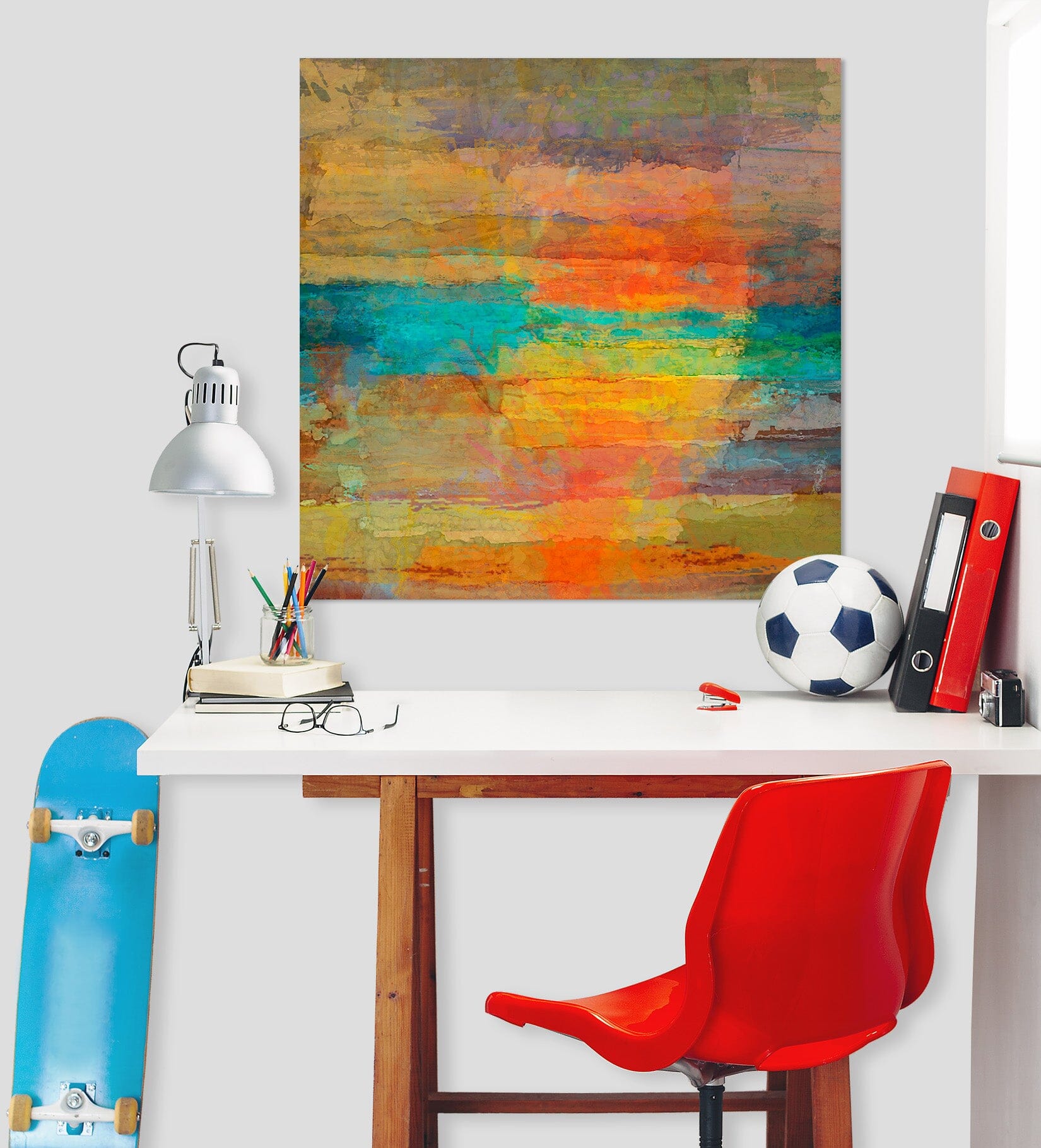 3D Sunset Sea 023 Michael Tienhaara Wall Sticker Wallpaper AJ Wallpaper 2