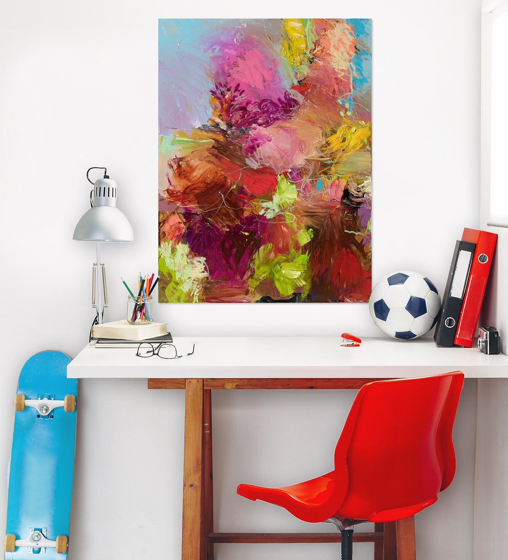 3D Color Smoke 031 Allan P. Friedlander Wall Sticker Wallpaper AJ Wallpaper 2