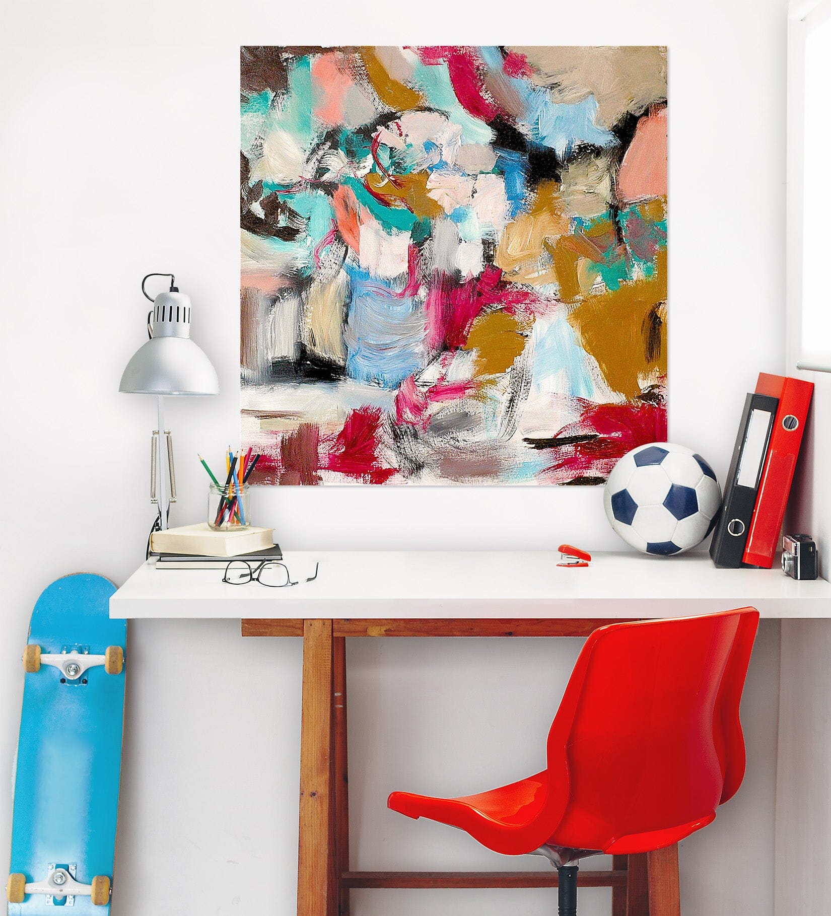 3D Color Graffiti 023 Allan P. Friedlander Wall Sticker Wallpaper AJ Wallpaper 2