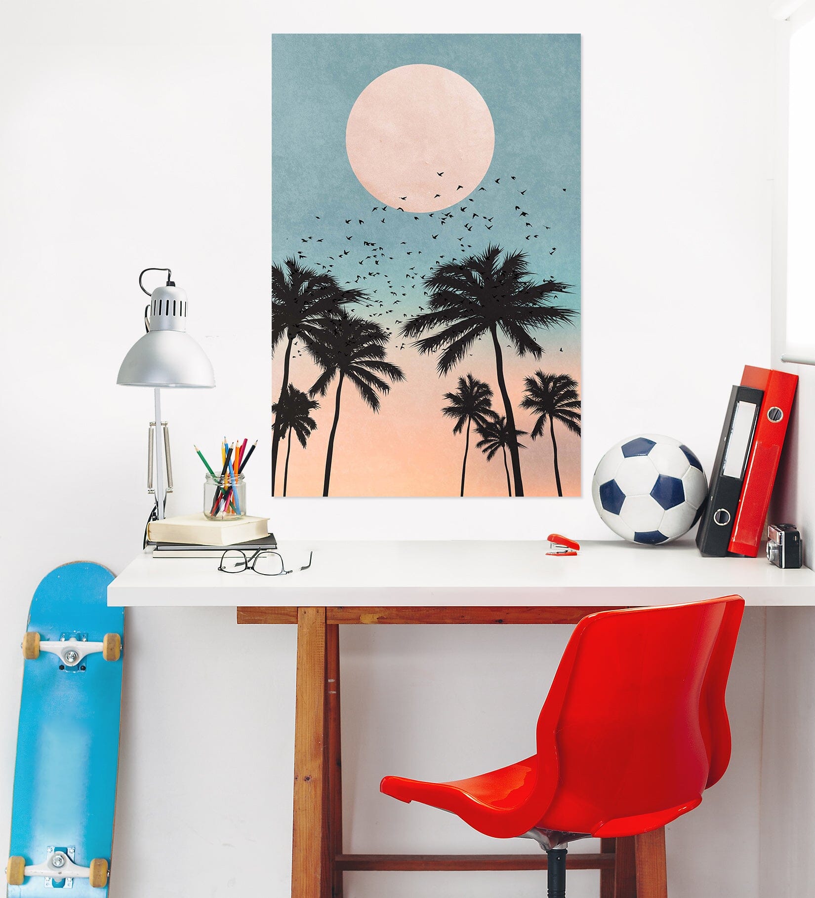 3D Sunrise 024 Boris Draschoff Wall Sticker Wallpaper AJ Wallpaper 2