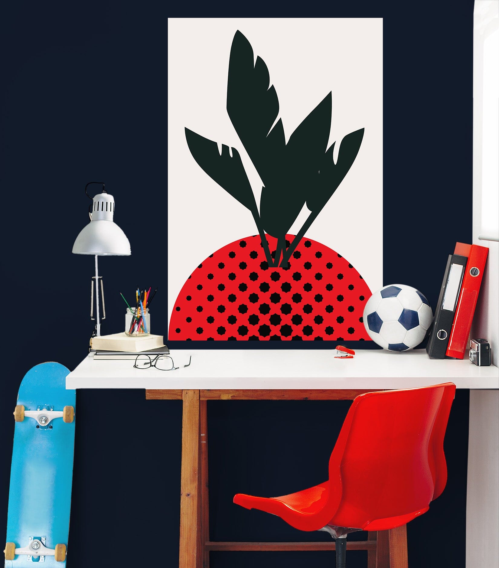3D Abstract Strawberry 181 Boris Draschoff Wall Sticker Wallpaper AJ Wallpaper 2