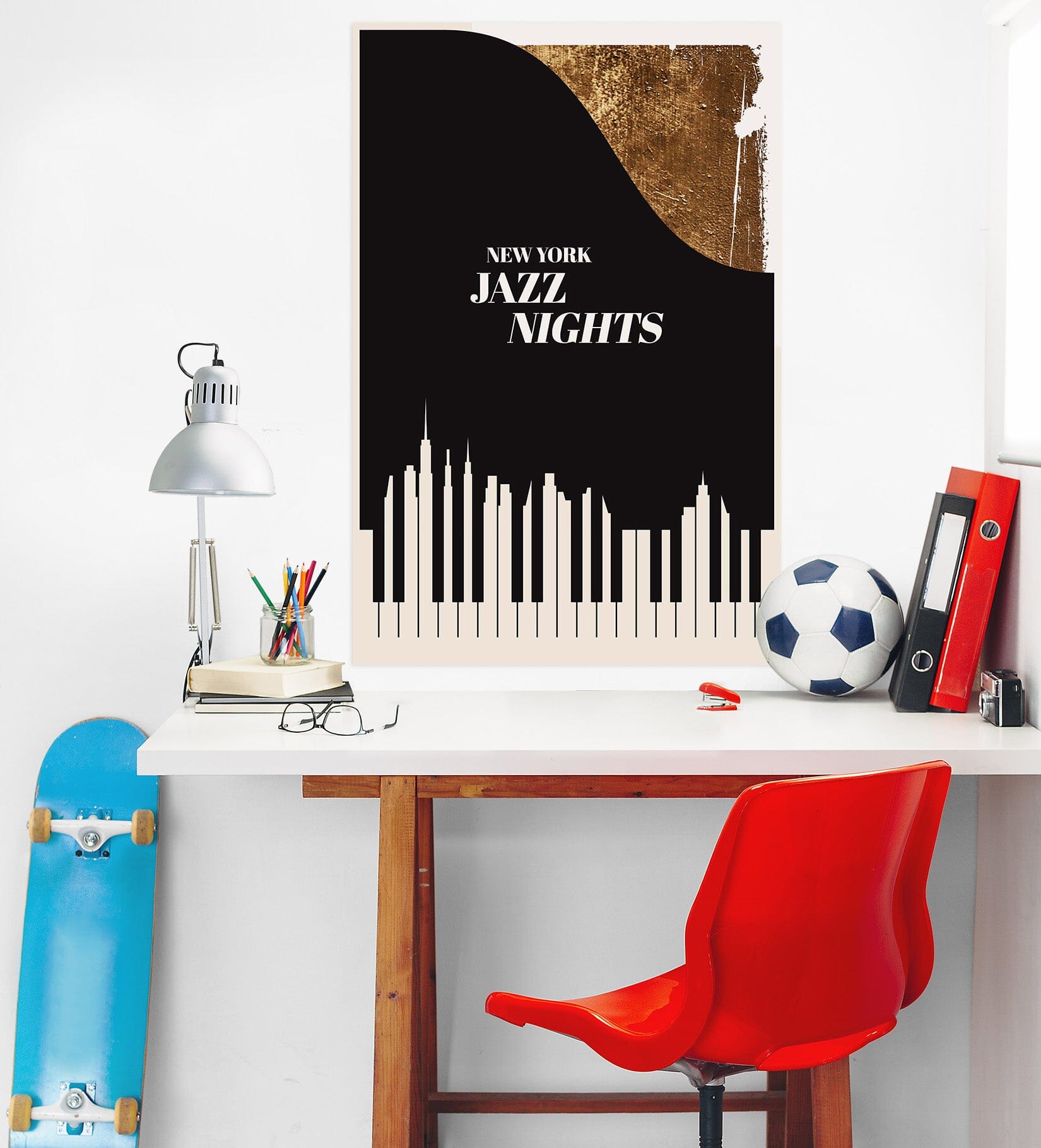 3D Abstract Piano 166 Boris Draschoff Wall Sticker Wallpaper AJ Wallpaper 2