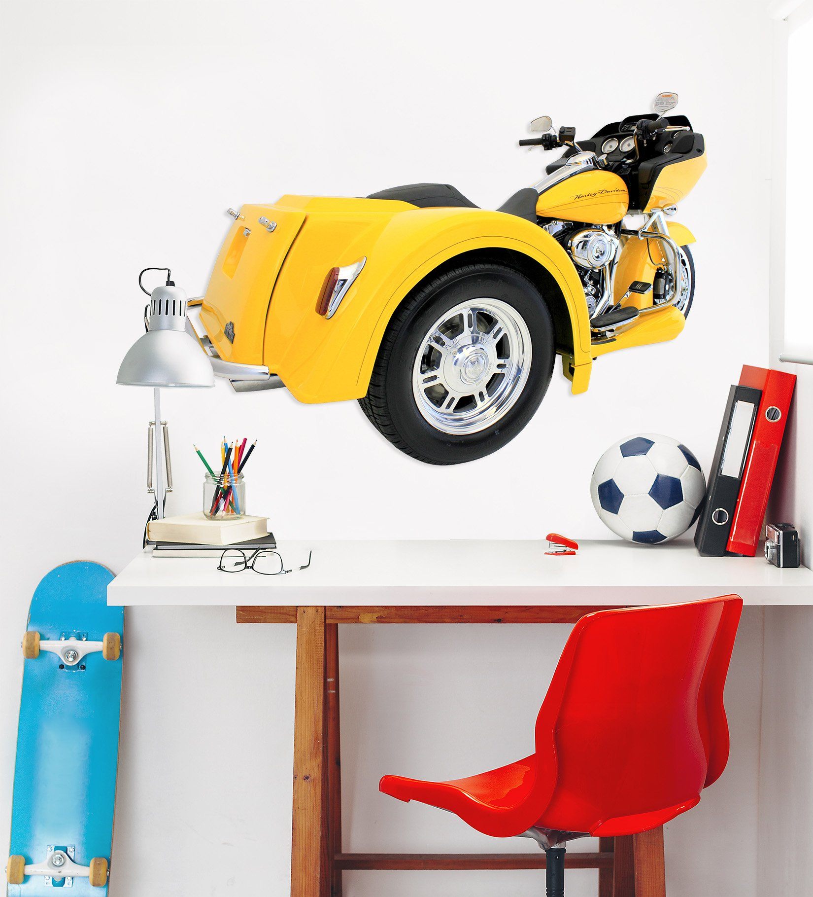 3D Yellow Front 227 Vehicles Wallpaper AJ Wallpaper