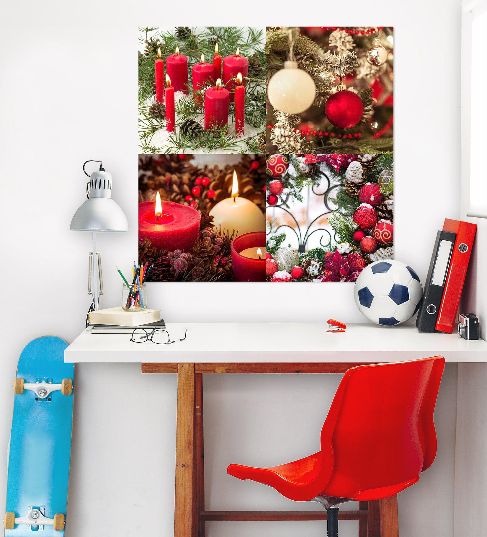 3D Red Lantern 046 Assaf Frank Wall Sticker Wallpaper AJ Wallpaper 2