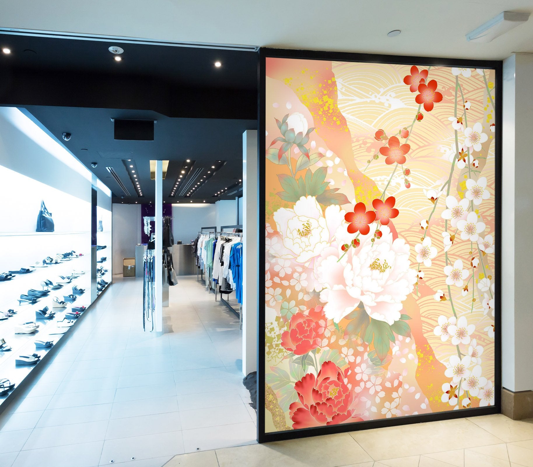 3D Colorful flowers 04 Wall Murals Wallpaper AJ Wallpaper