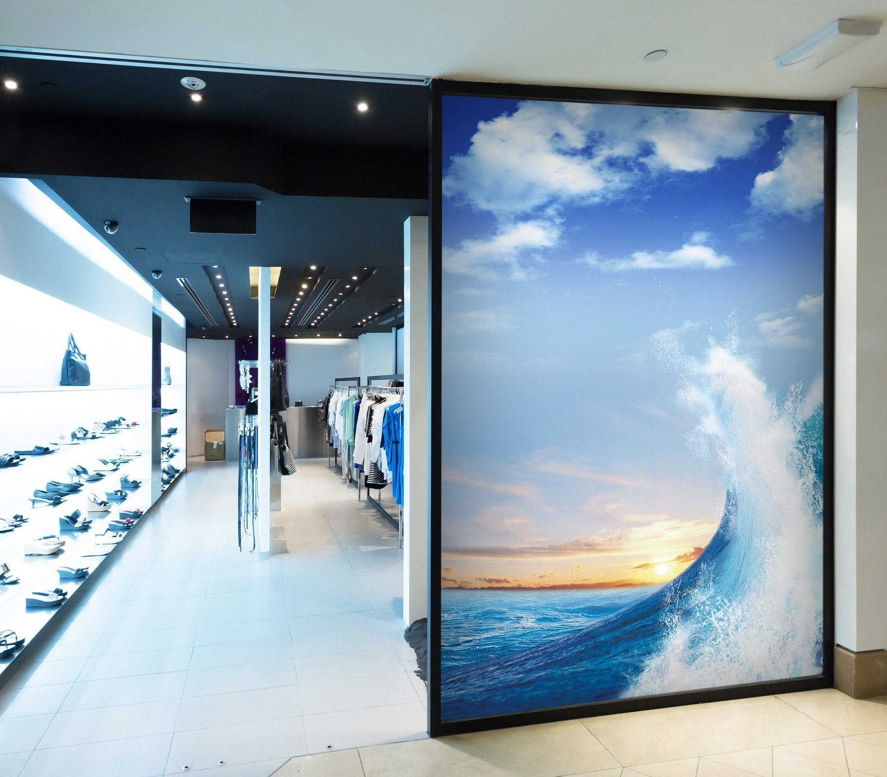 3D Sunset surf 010 Wall Murals Wallpaper AJ Wallpaper