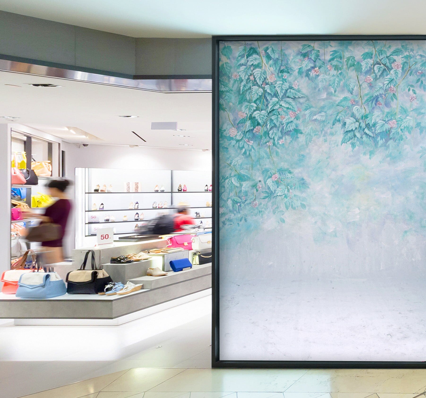 3D Beautiful Leaves 124 Wall Murals Wallpaper AJ Wallpaper 2