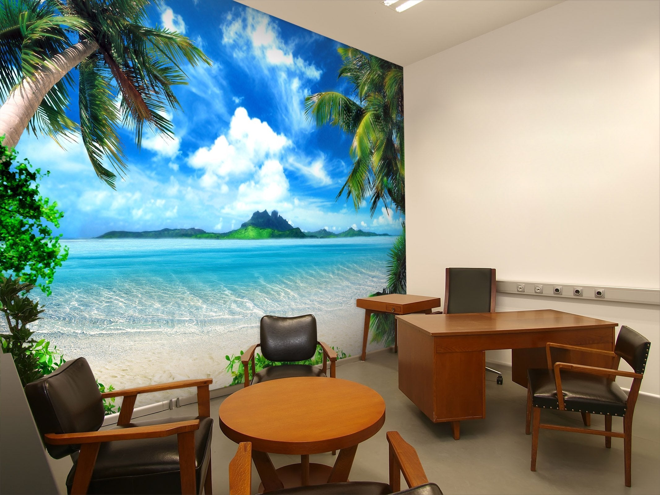 3D Tropical Paradise 33 Wall Murals Wallpaper AJ Wallpaper