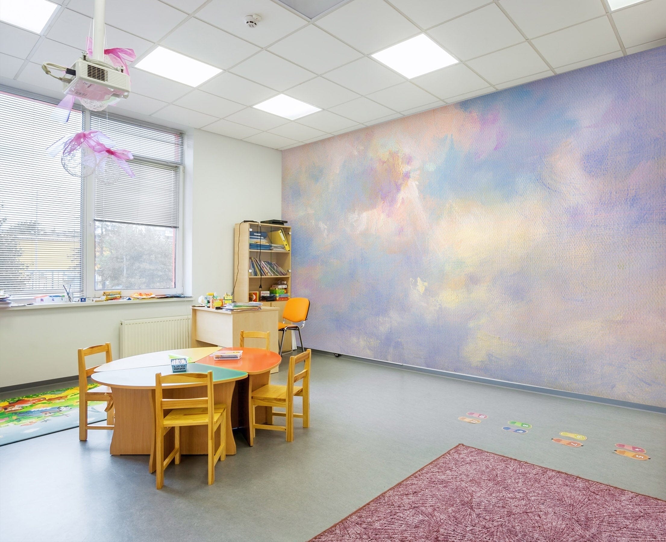 3D Color Cloud 188 Wall Murals Wallpaper AJ Wallpaper 2