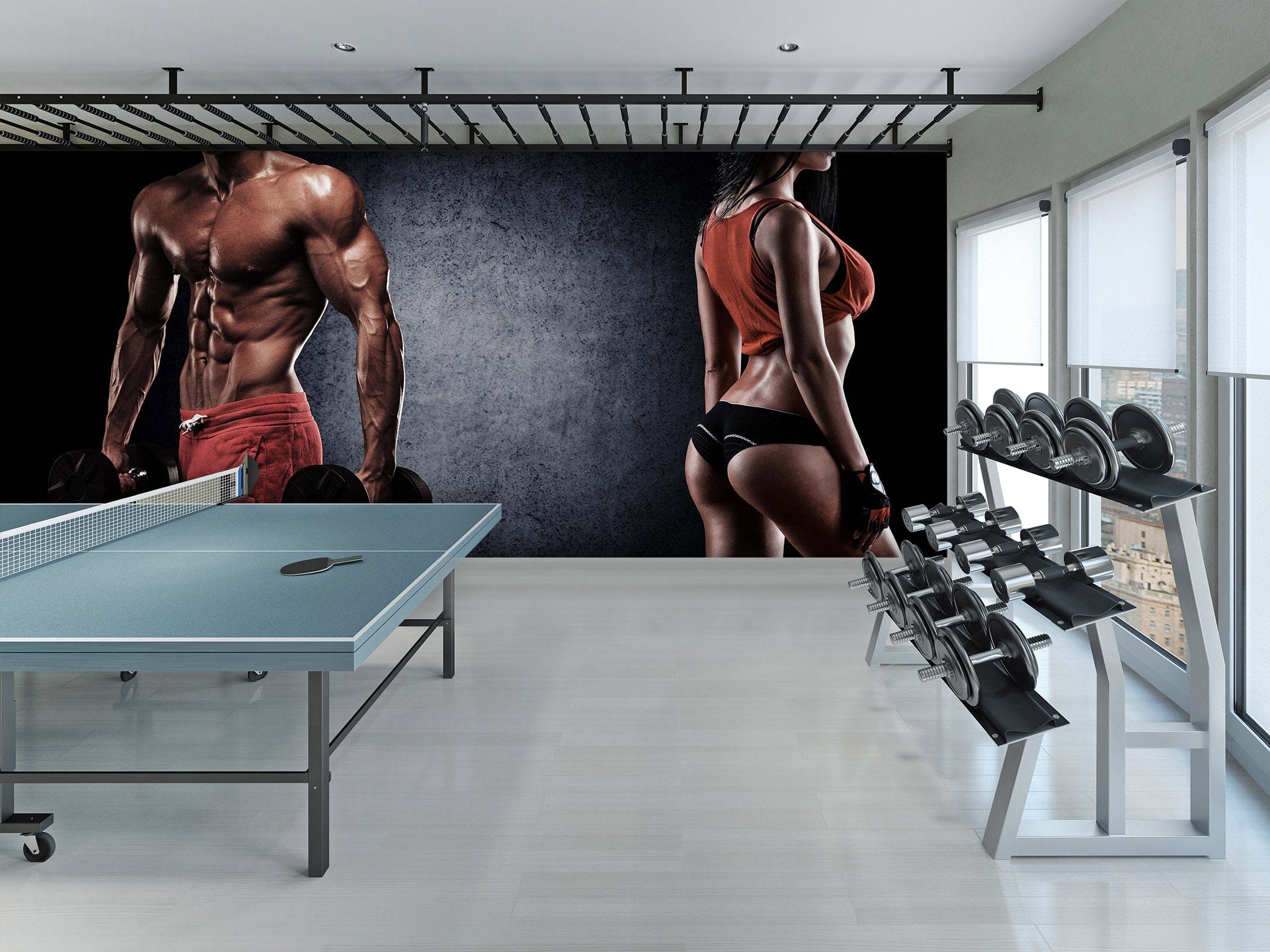 3D Perfect Body 267 Wall Murals Wallpaper AJ Wallpaper 2