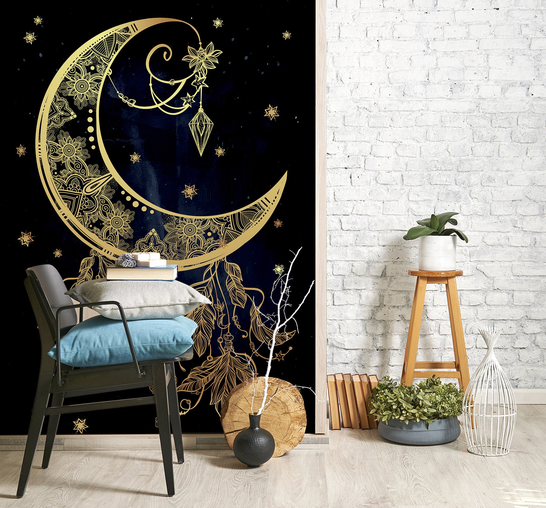 3D Moon 58107 Wall Murals