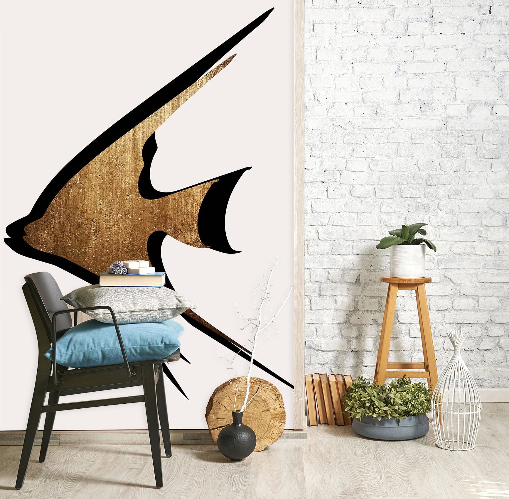 3D Cute Fish 1448 Boris Draschoff Wall Mural Wall Murals Wallpaper AJ Wallpaper 2