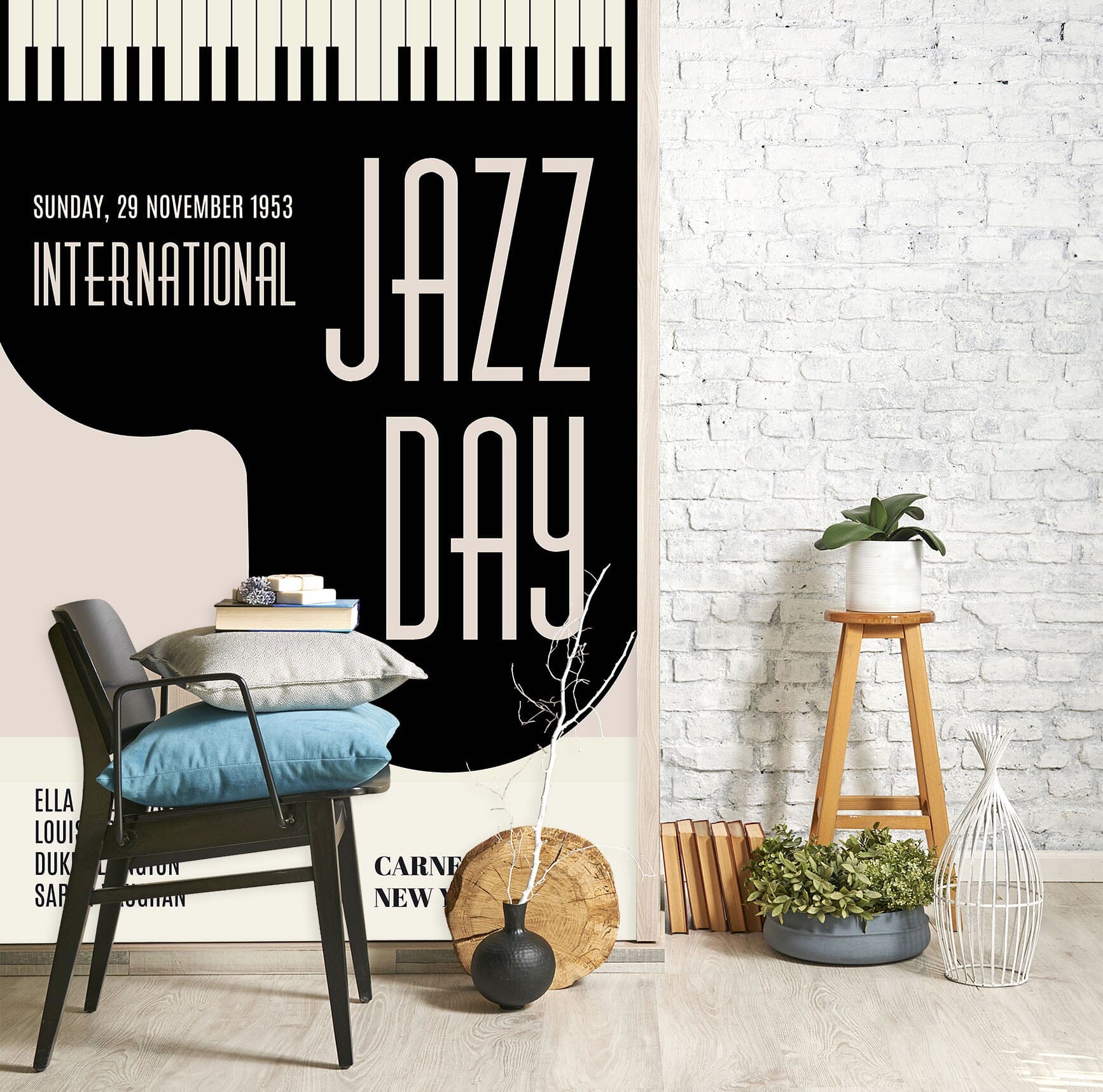 3D Piano Keys 1467 Boris Draschoff Wall Mural Wall Murals Wallpaper AJ Wallpaper 2