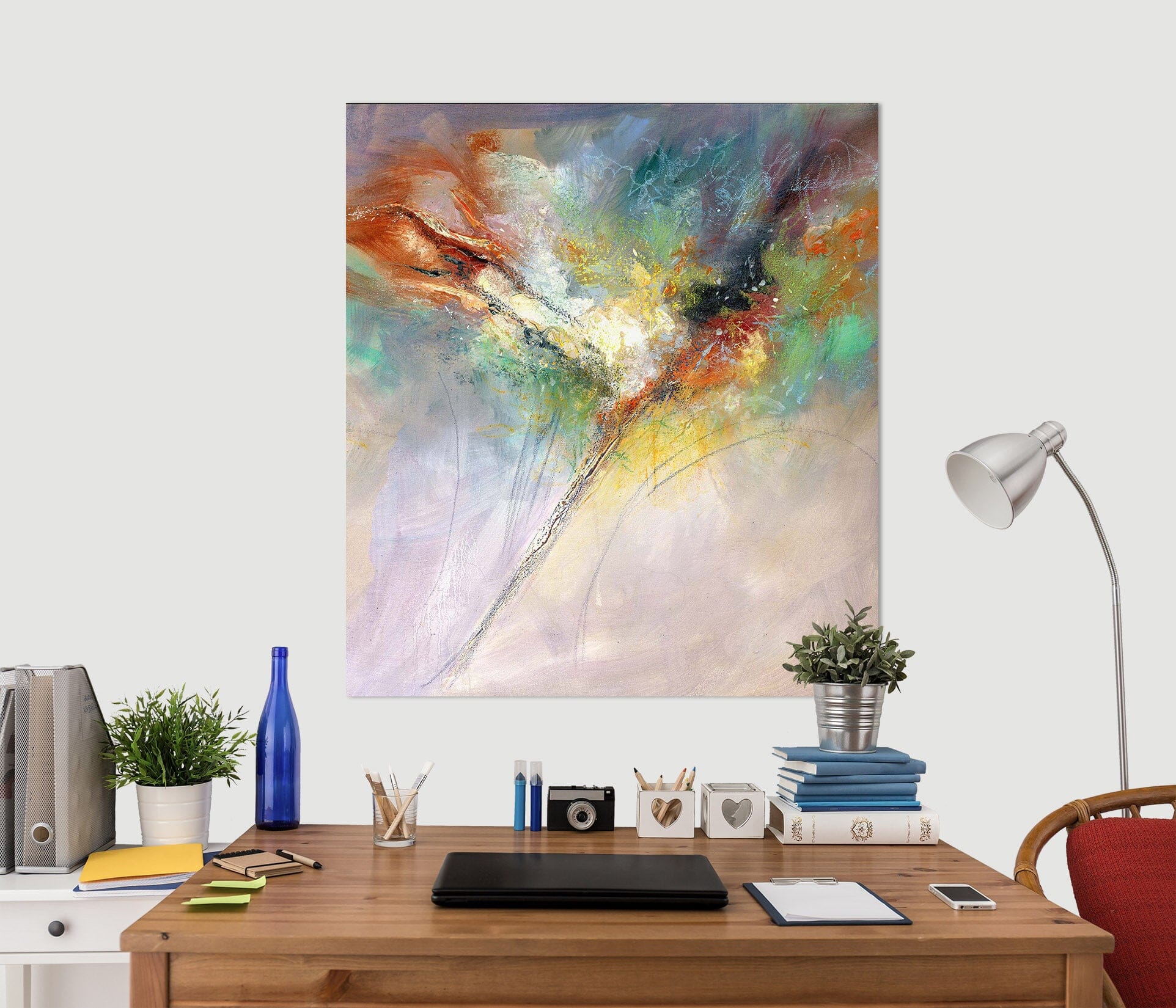 3D Color Graffiti 006 Anne Farrall Doyle Wall Sticker Wallpaper AJ Wallpaper 2