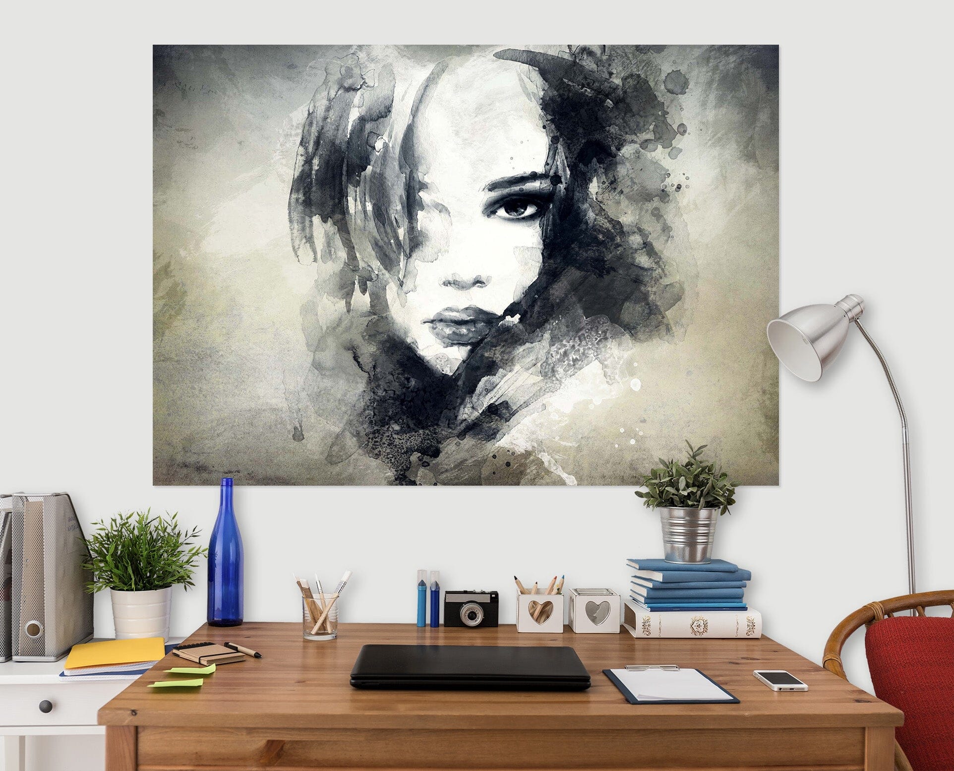 3D Mature Woman 1006 Wall Sticker Wallpaper AJ Wallpaper 2