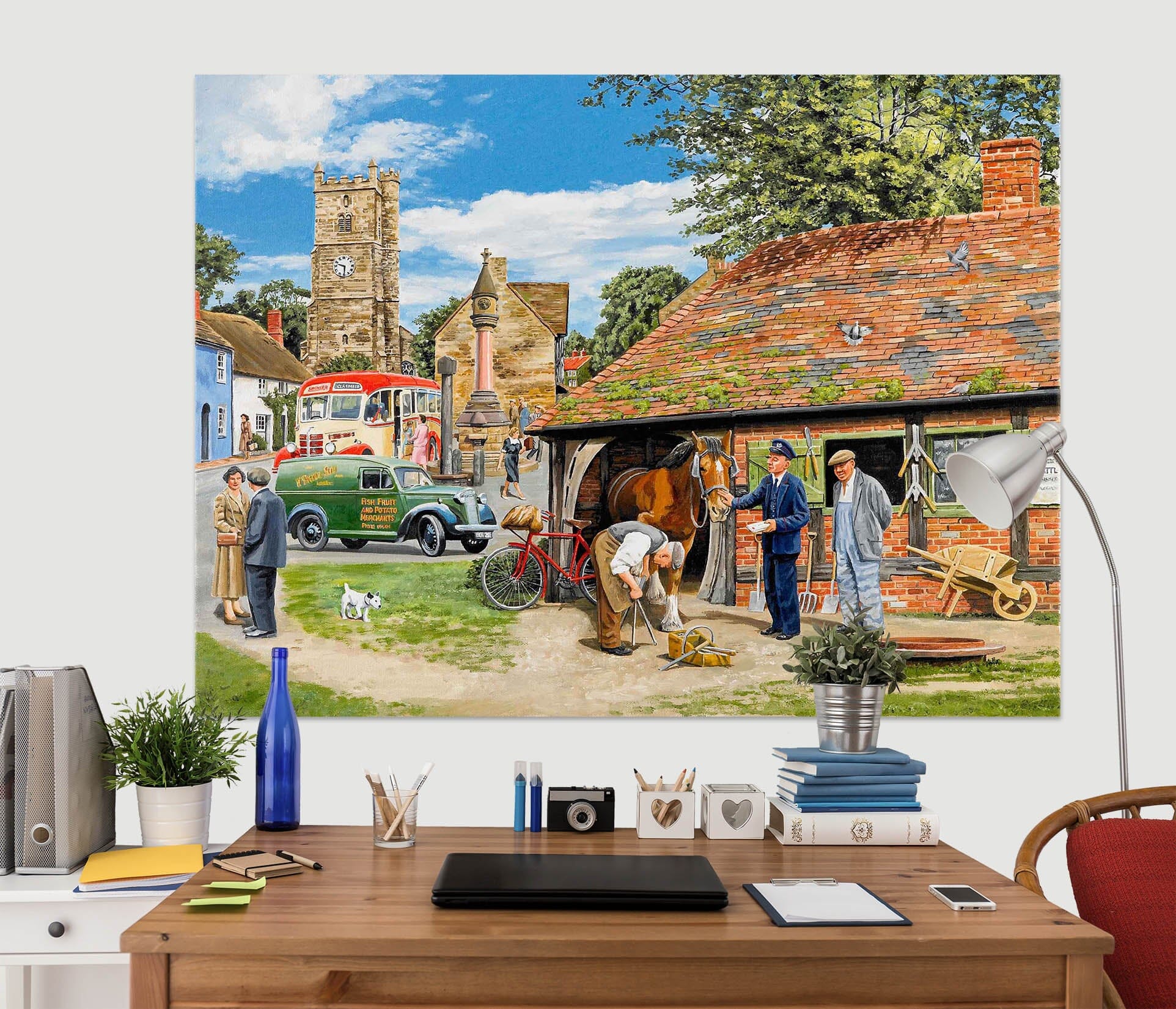 3D Letters For The Blacksmith 044 Trevor Mitchell Wall Sticker Wallpaper AJ Wallpaper 2