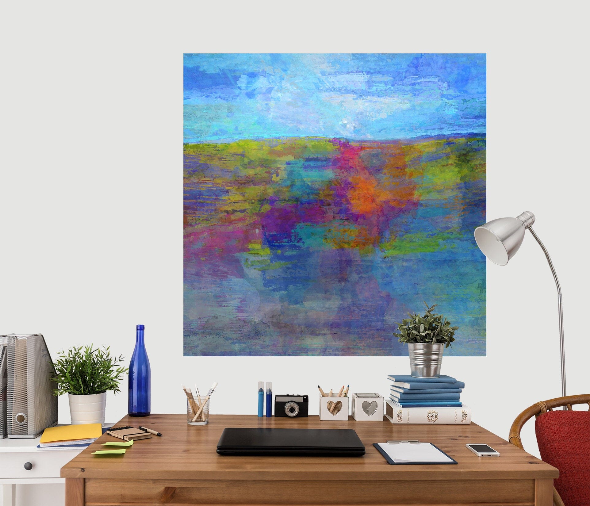 3D Colorful 016 Michael Tienhaara Wall Sticker Wallpaper AJ Wallpaper 2