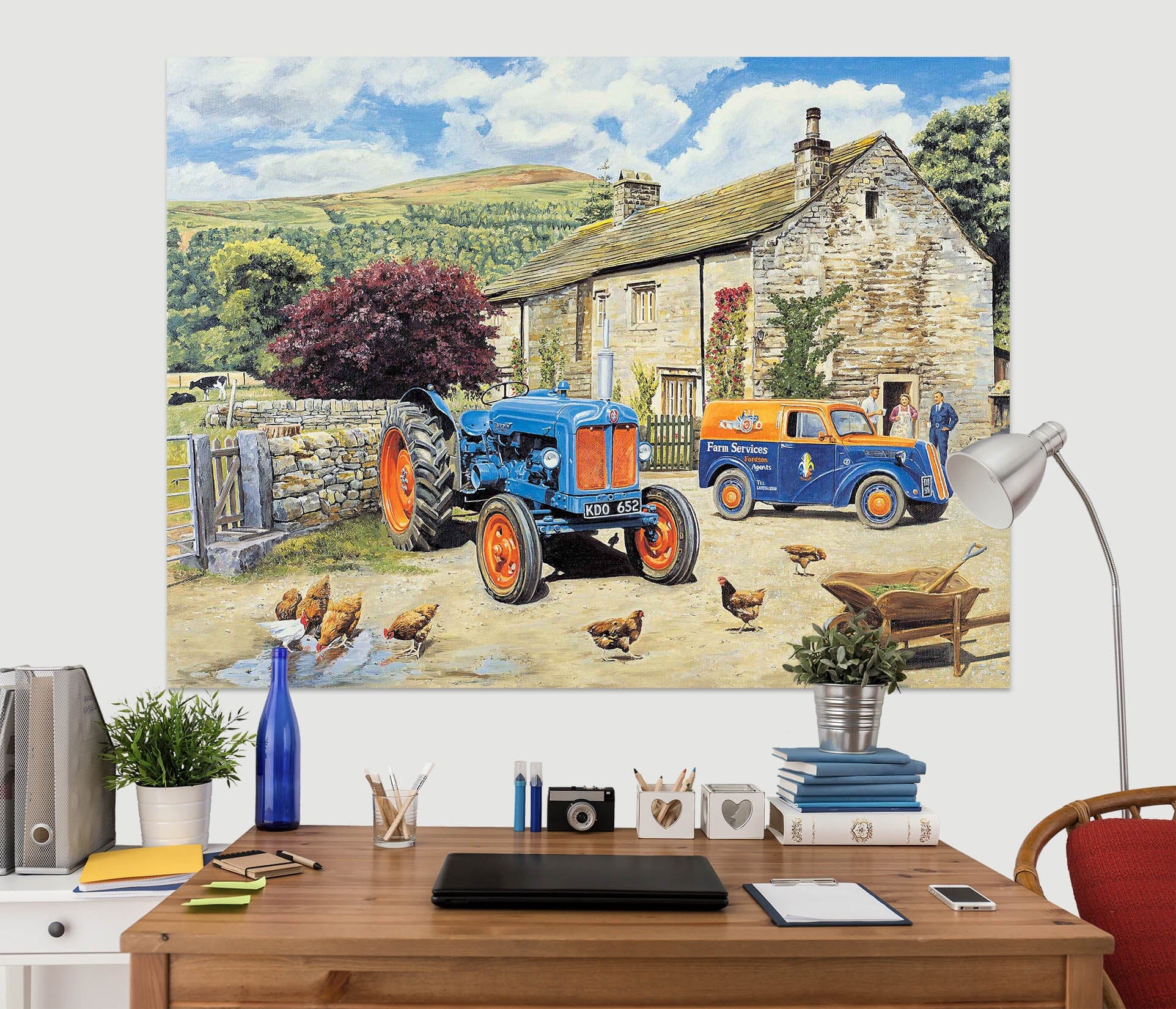 3D The New Major 072 Trevor Mitchell Wall Sticke Wallpaper AJ Wallpaper 2