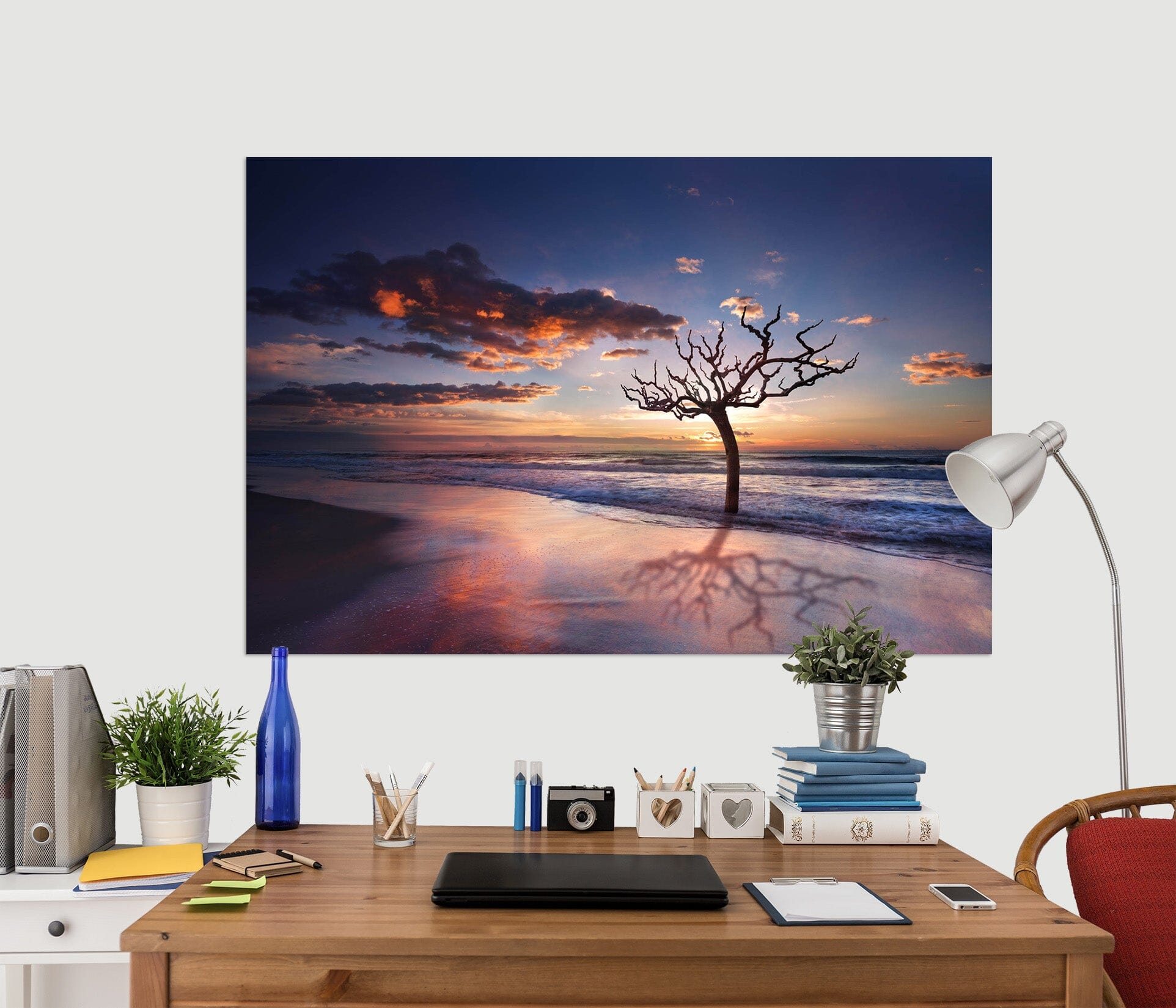 3D Silent Tree 218 Marco Carmassi Wall Sticker Wallpaper AJ Wallpaper 2