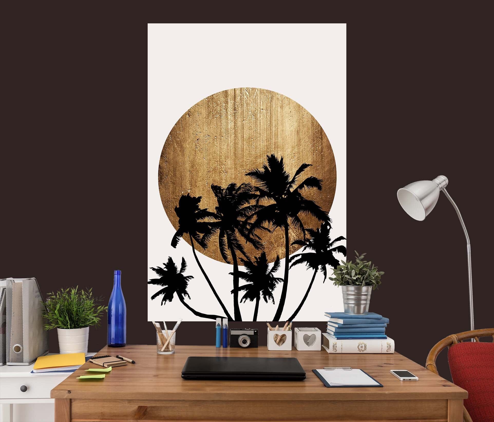 3D Coconut Tree 182 Boris Draschoff Wall Sticker Wallpaper AJ Wallpaper 2