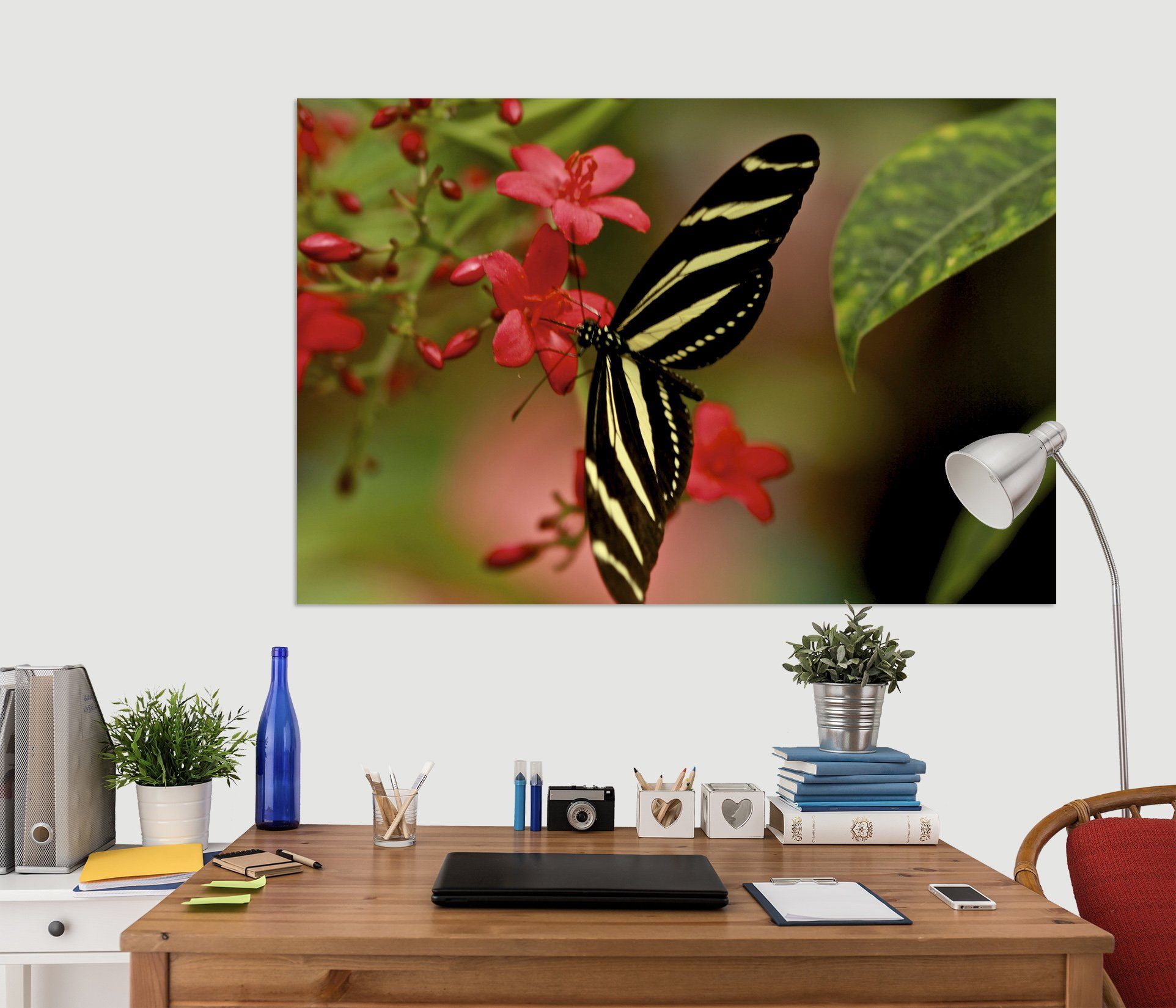 3D Butterfly 034 Kathy Barefield Wall Sticker Wallpaper AJ Wallpaper 2