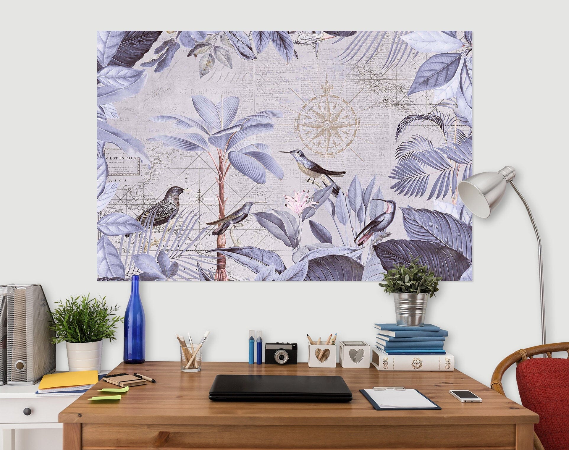 3D Bird Paradise 121 Andrea haase Wall Sticker Wallpaper AJ Wallpaper 2