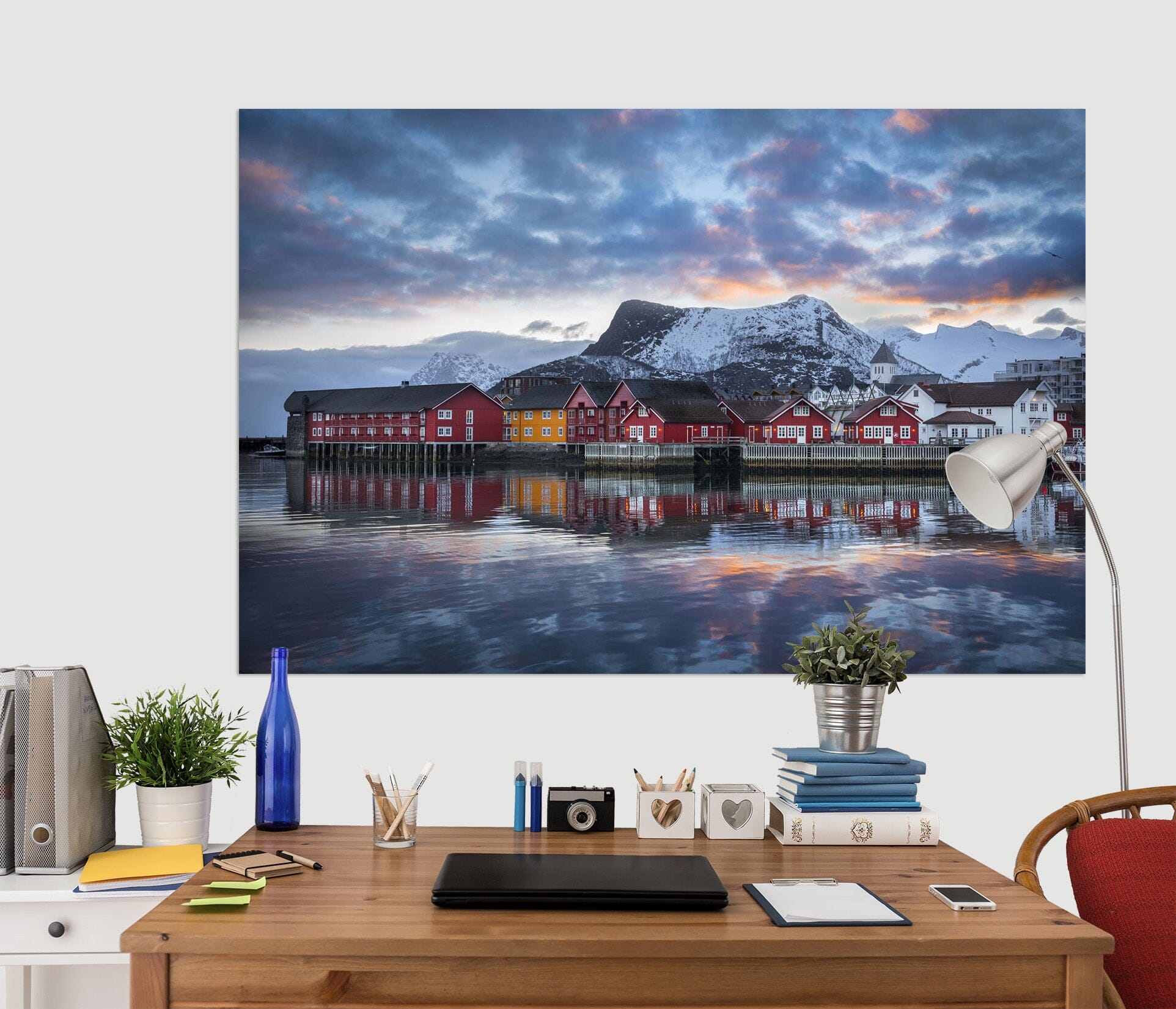 3D Water City 188 Marco Carmassi Wall Sticker Wallpaper AJ Wallpaper 2