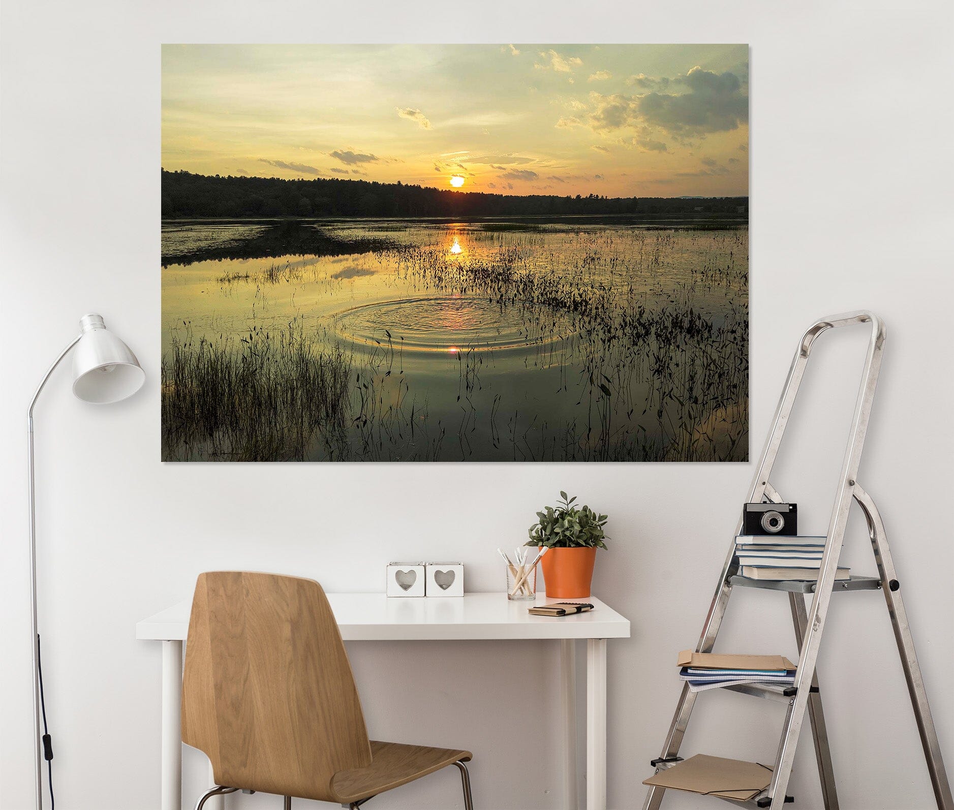 3D Sunset Steppe 109 Jerry LoFaro Wall Sticker Wallpaper AJ Wallpaper 2