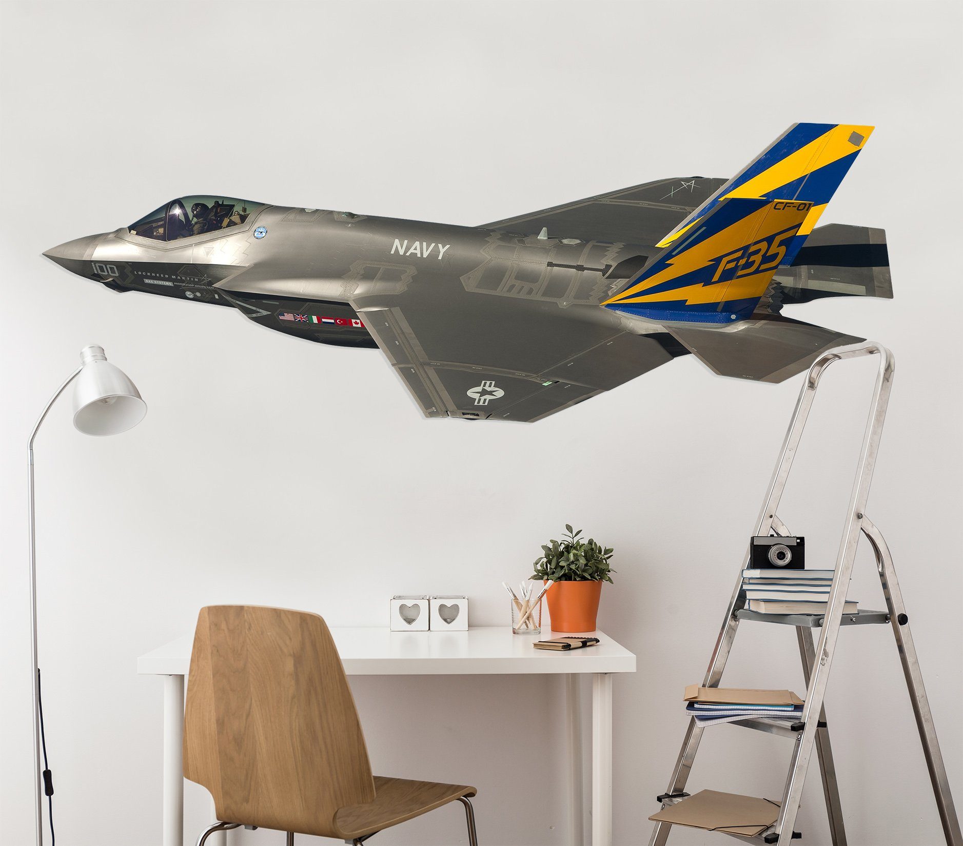 3D F-35 Fighter 132 Vehicles Wallpaper AJ Wallpaper