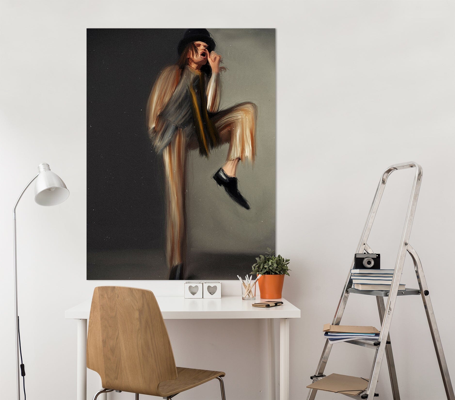 3D Playful Pose 022 Marco Cavazzana Wall Sticker Wallpaper AJ Wallpaper 2