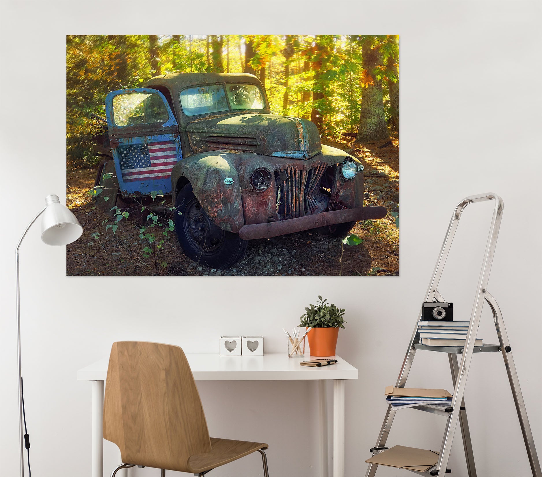 3D Scrap Car 85171 Jerry LoFaro Wall Sticker